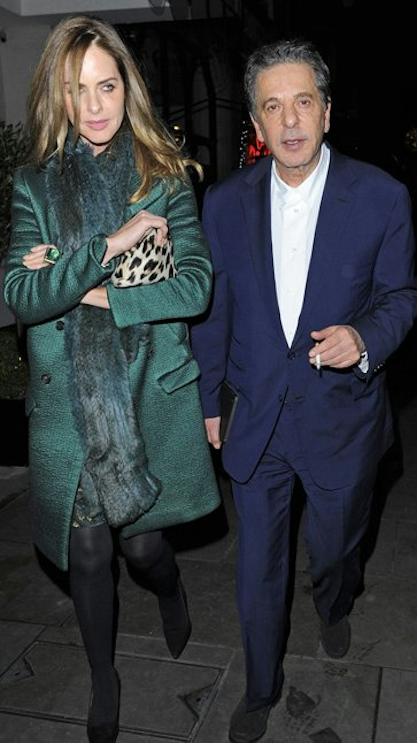 Trinny is now reportedly dating Nigella's ex, Charles Saatchi