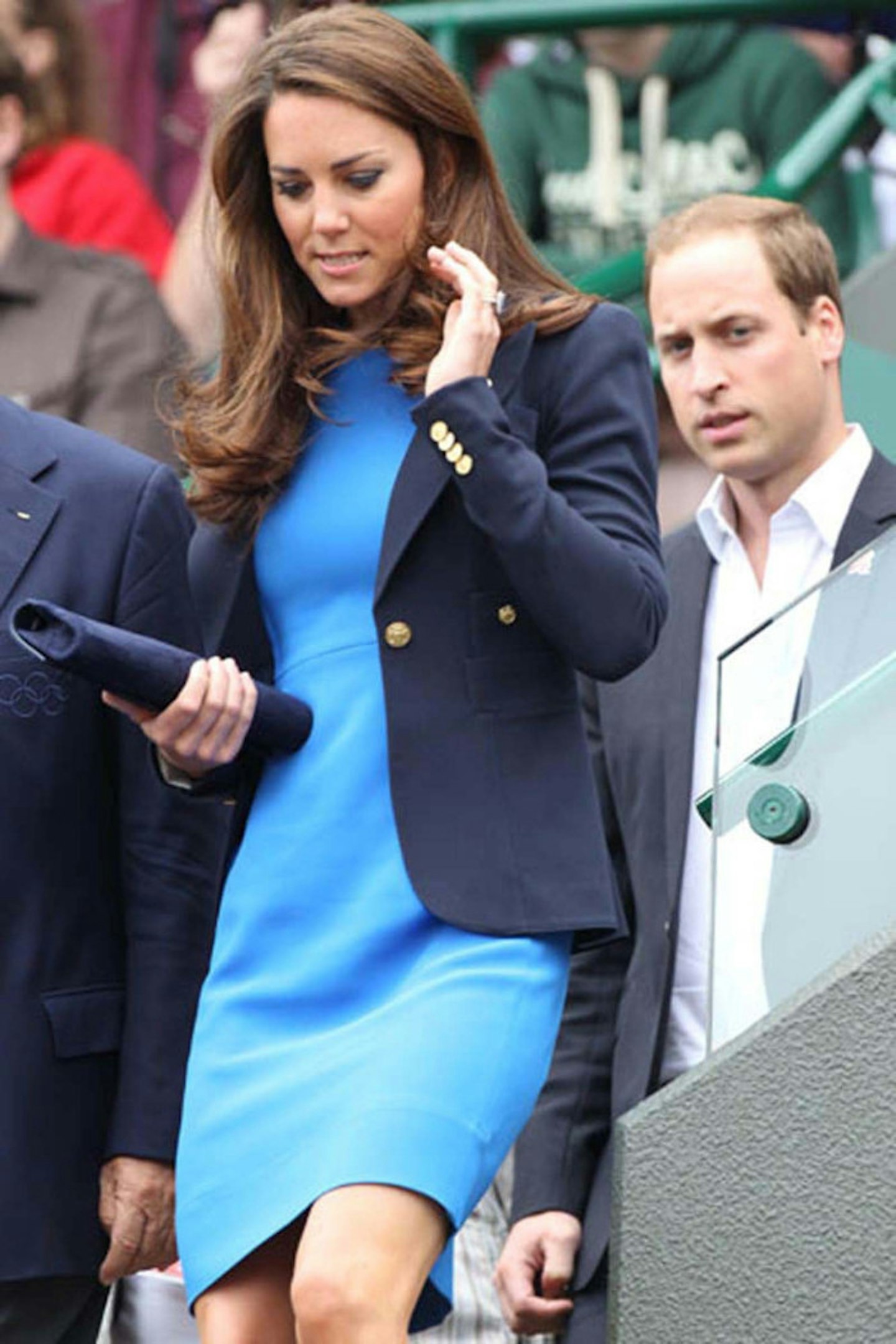 Kate Middleton wears Stella McCartney, Olympics tennis event, 2 August 2012