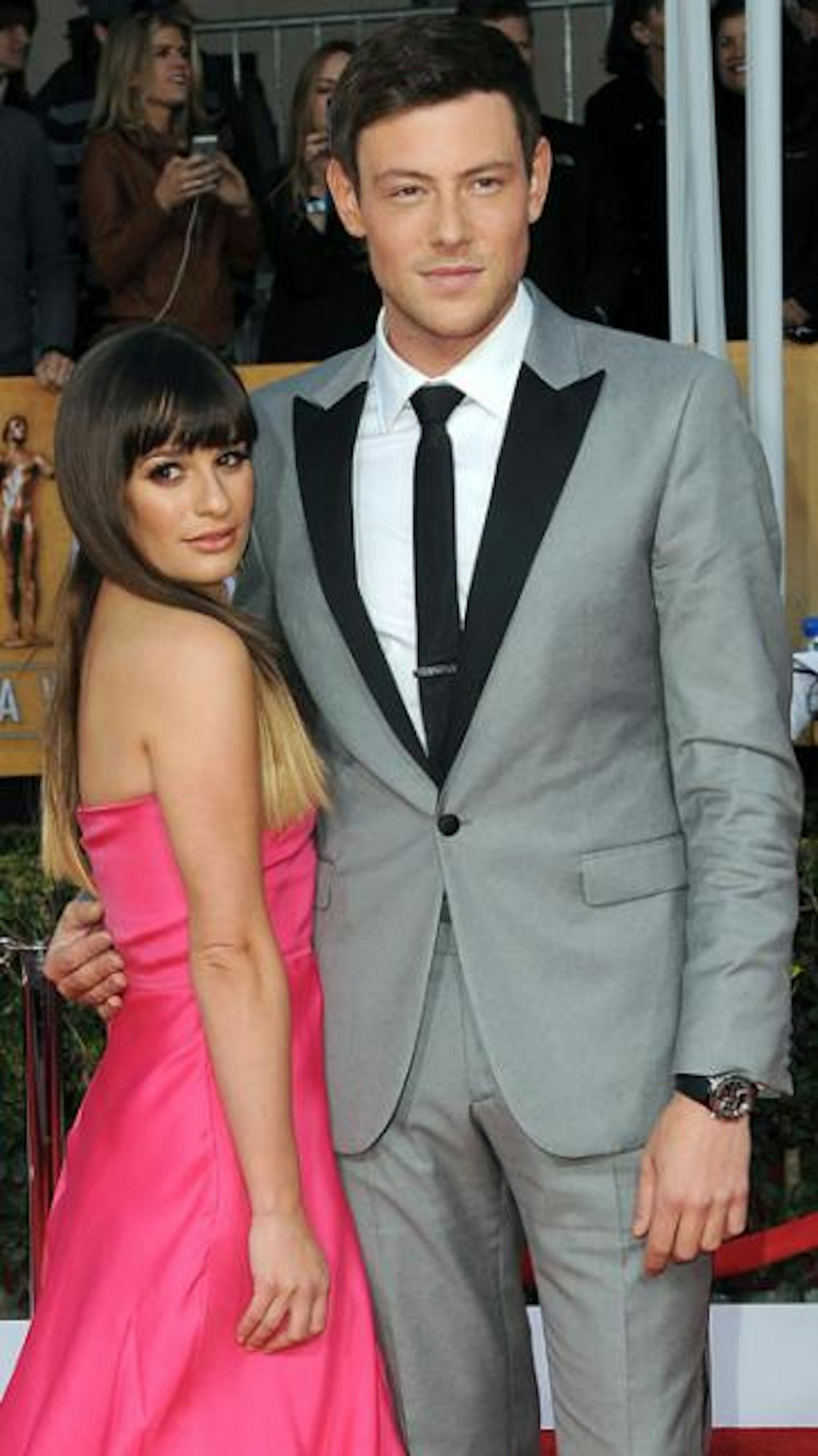 Lea and Corey fell in love on the set of Glee