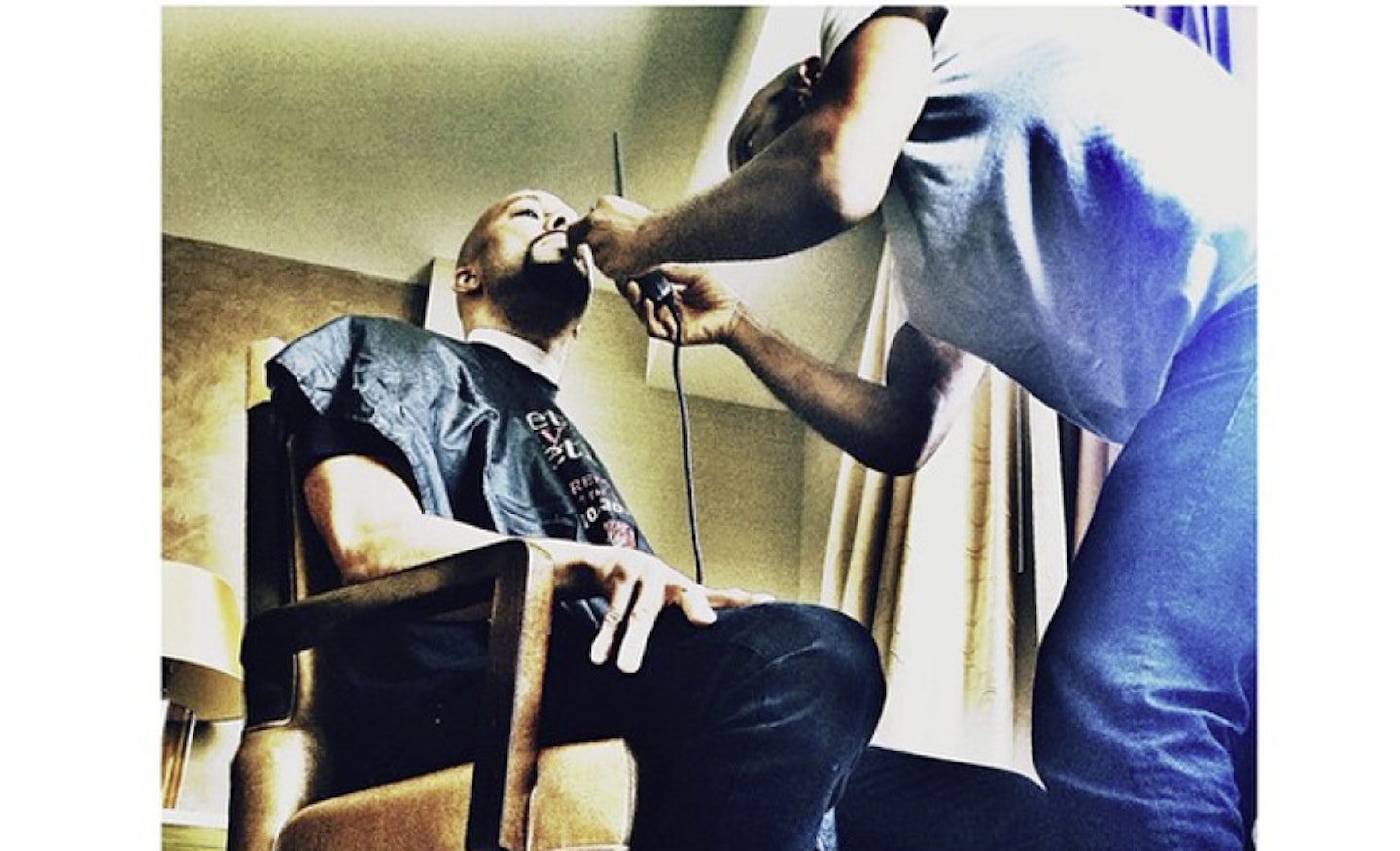 common Getting sliced by my guy Junior! @thegrammys