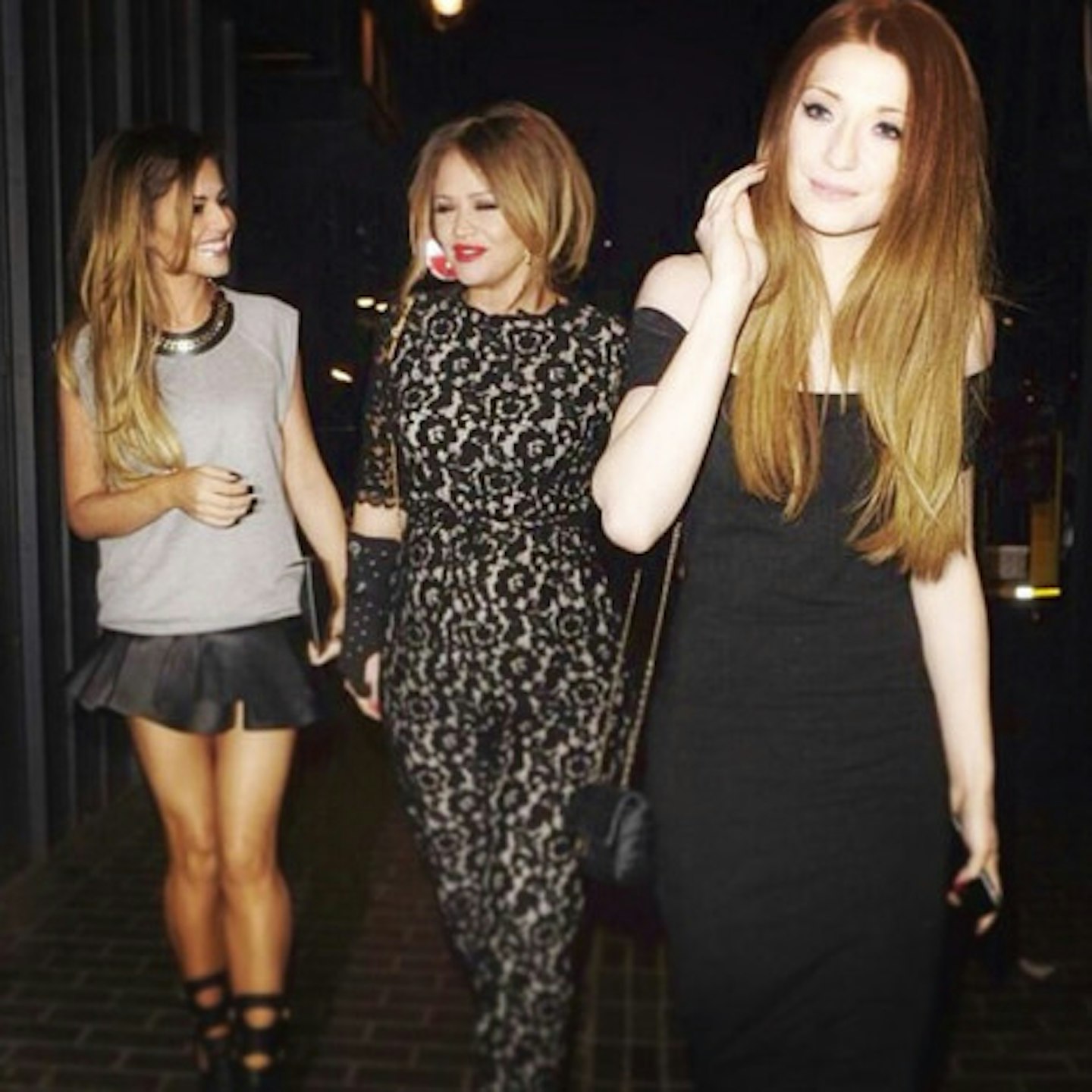 Kimberley said that excited 'aunties' Cheryl and Nicola have already started buying the baby presents