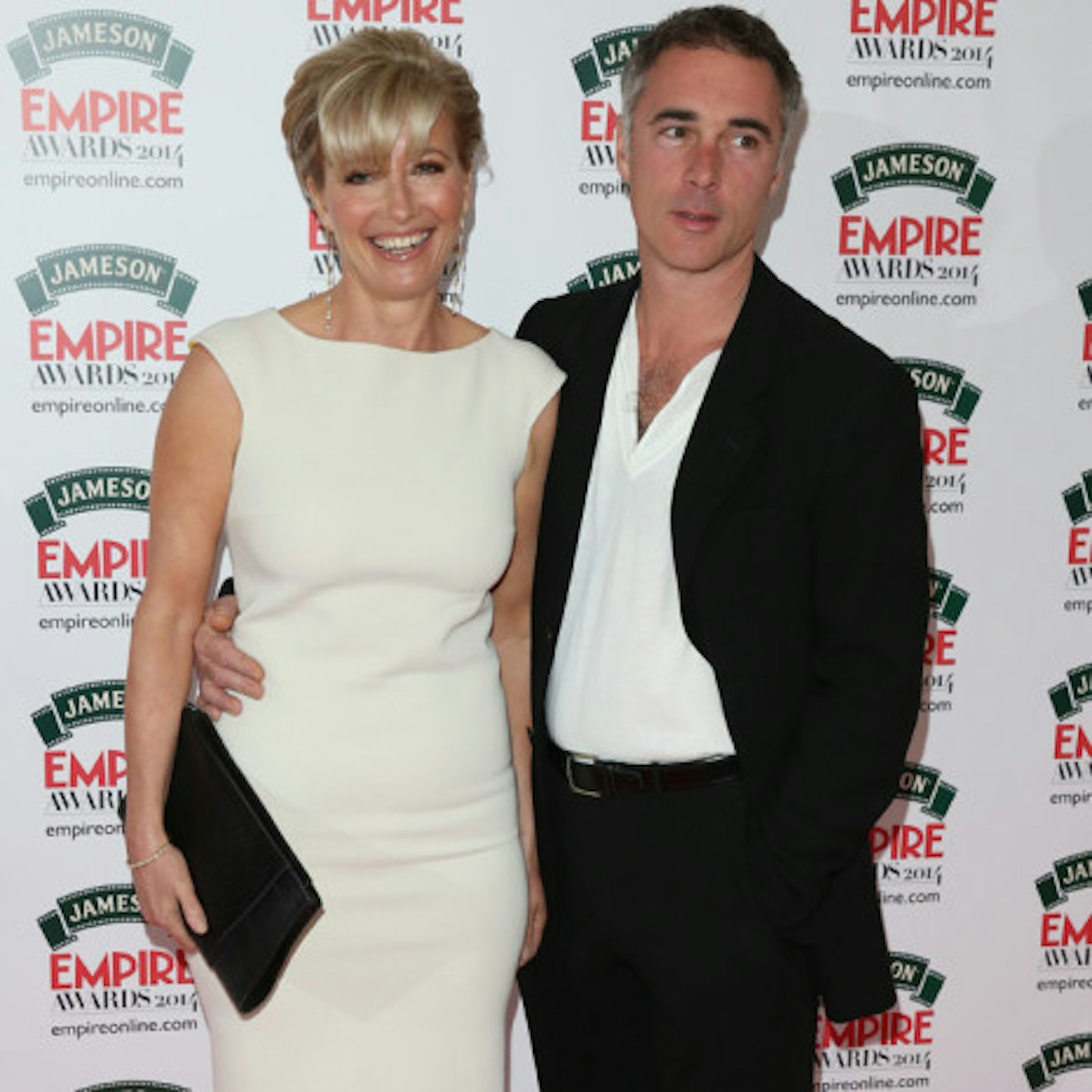 Emma with long-term partner Greg Wise