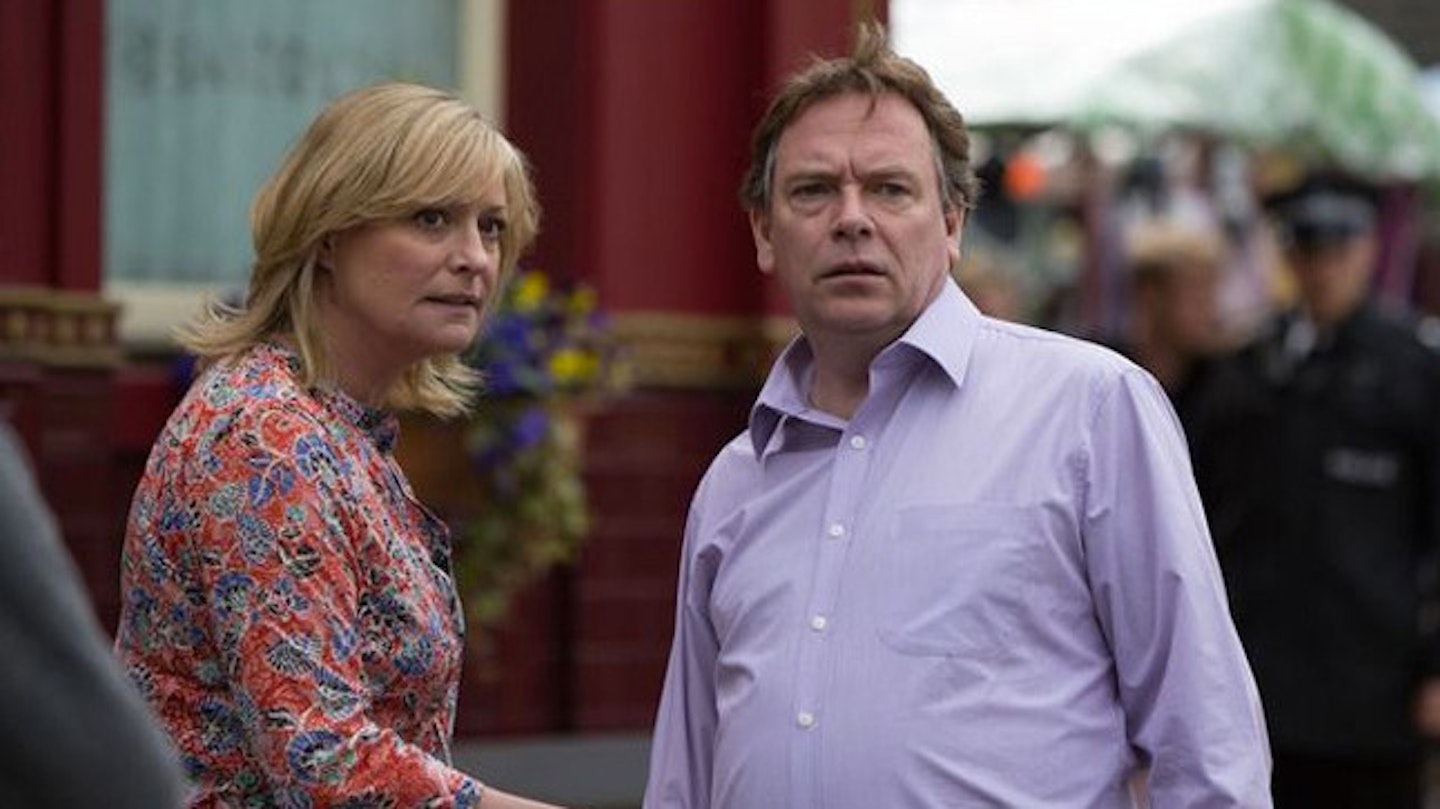 Jane and Ian are left shocked when somebody is arrested for Lucy's murder