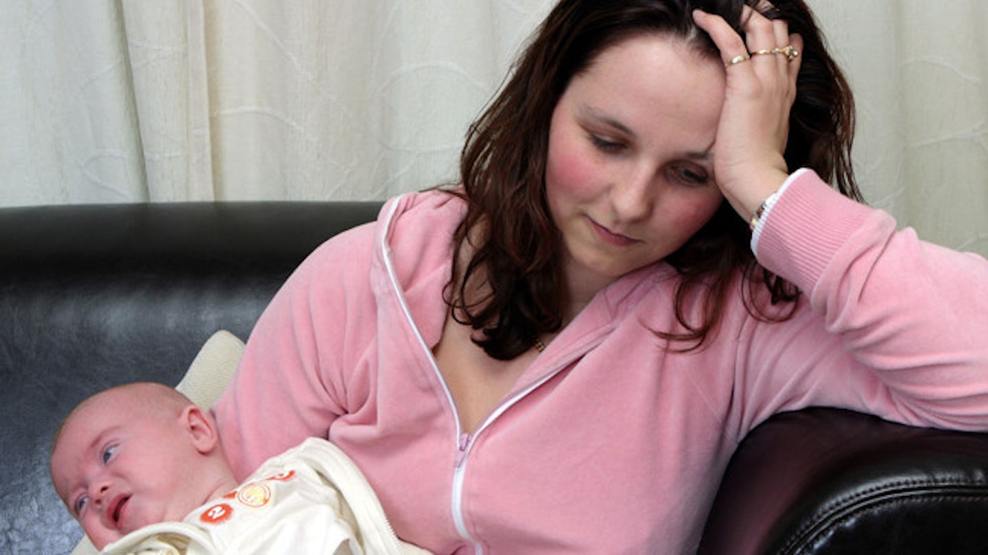 The mother had suffered from post-natal depression