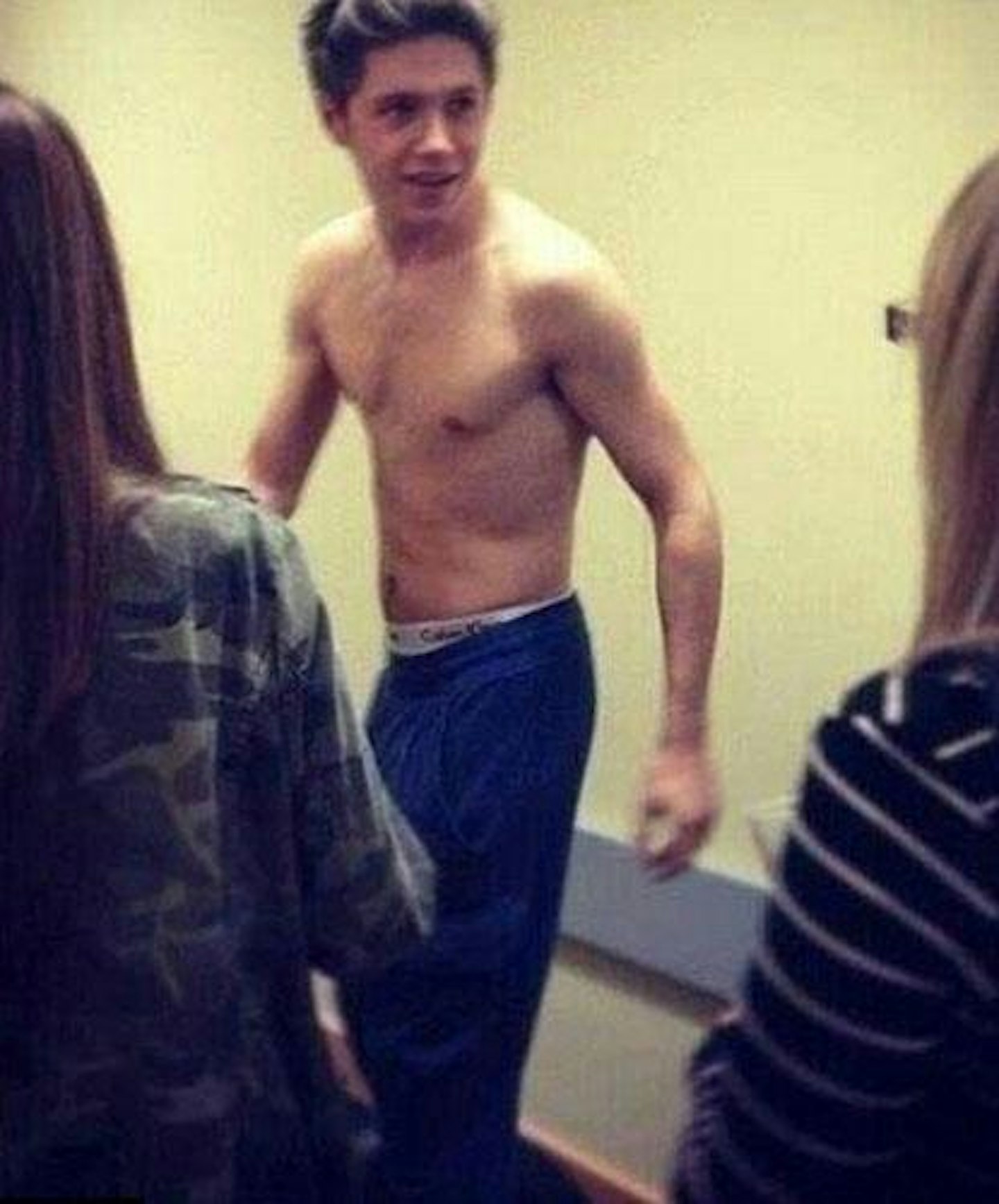 Niall topless