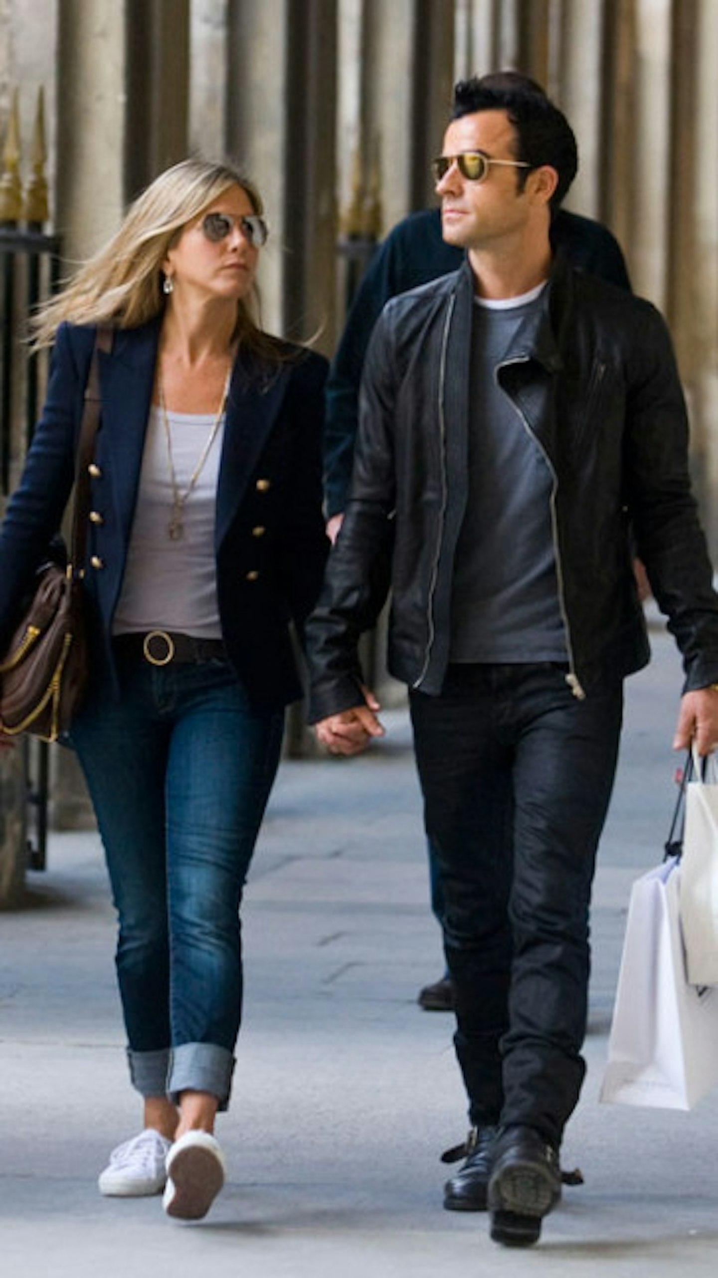 Jennifer Aniston and Justin Theroux