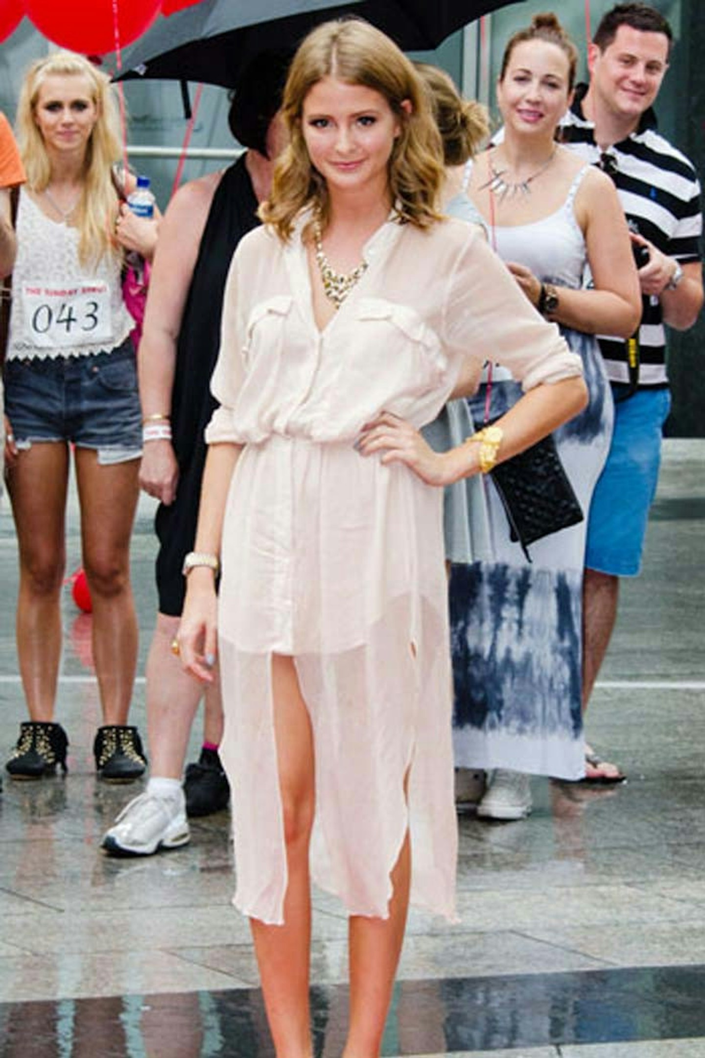 Millie at The Sunday Strut, August 2012