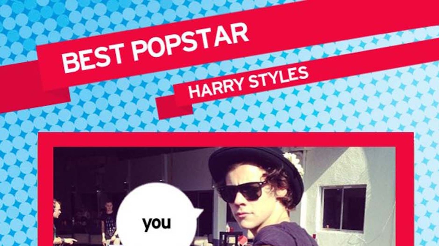 BEST POPSTAR: Harry Styles
