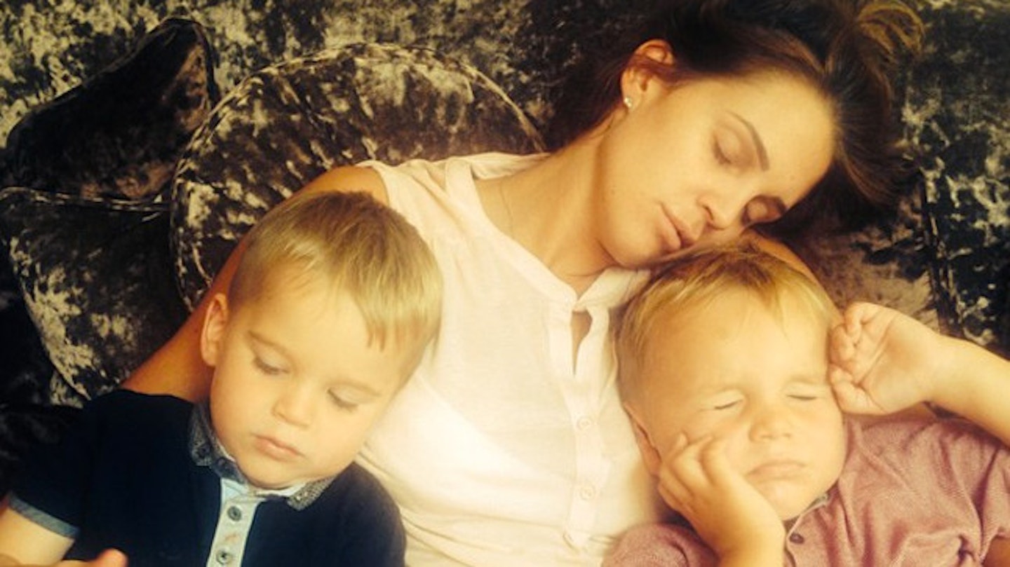 Danielle with her young sons