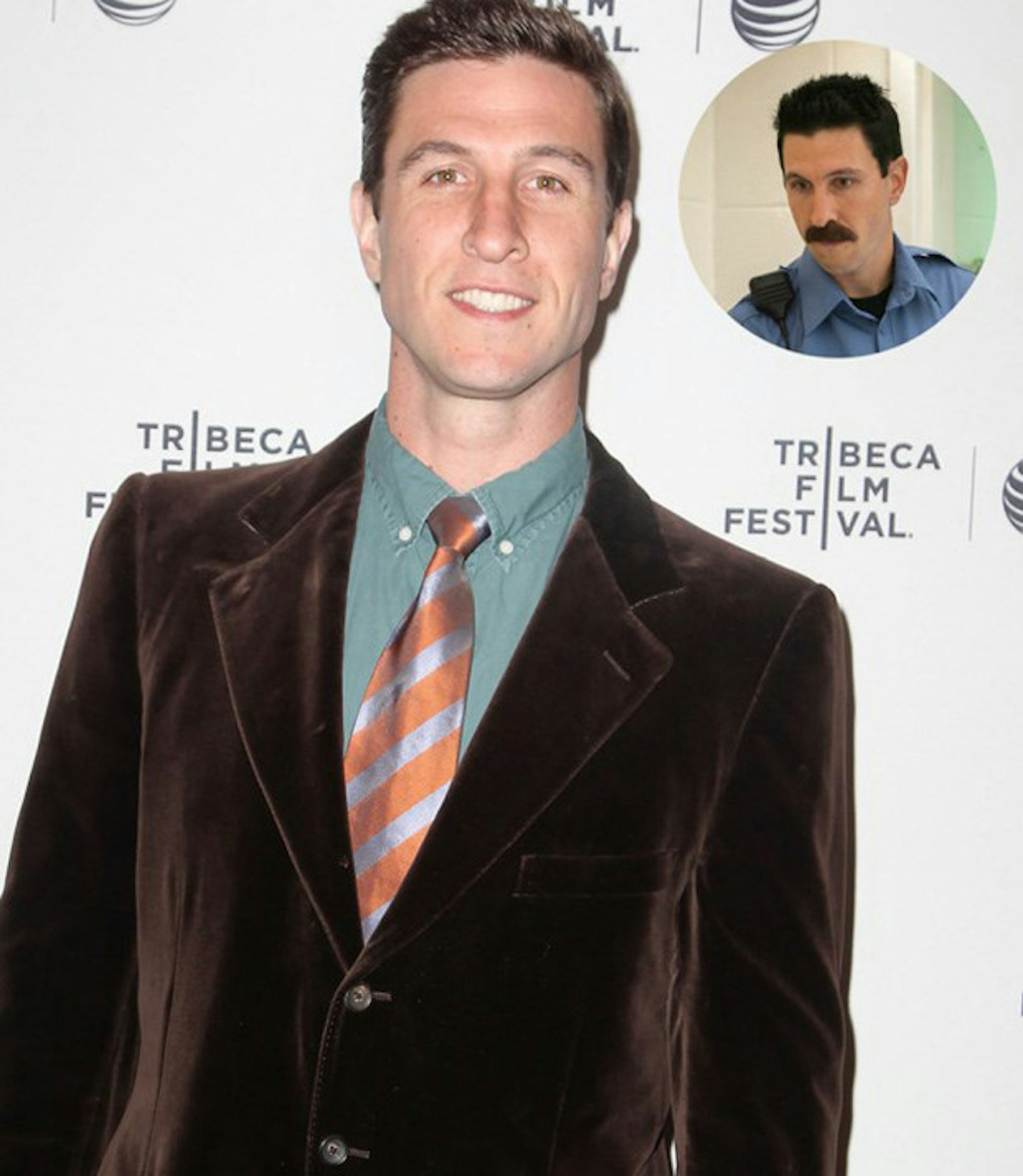 George "Pornstache" Mendez played by Pablo Schreiber