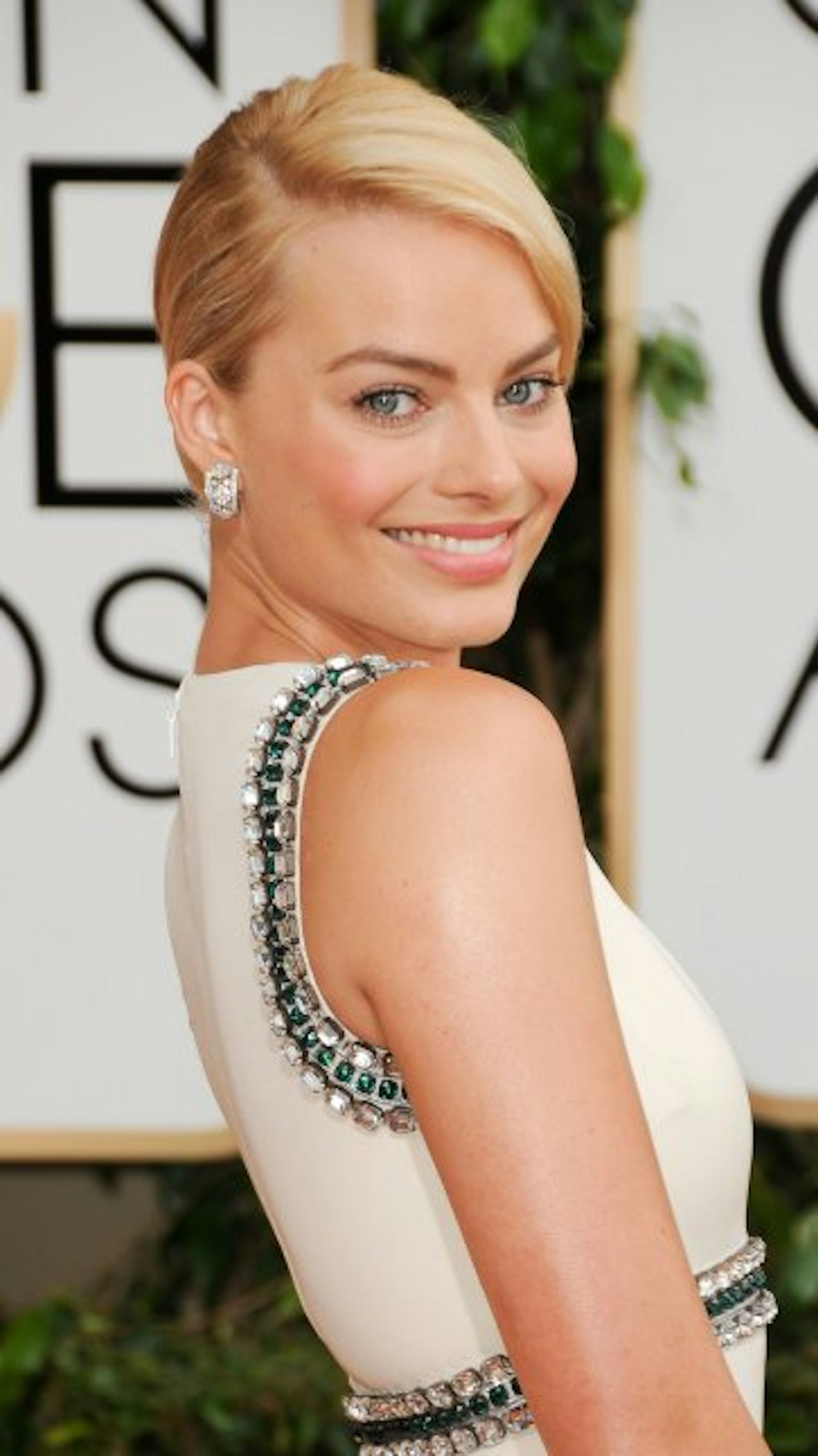 Margot showed of her blonde colour earlier this year at the Golden Globes.