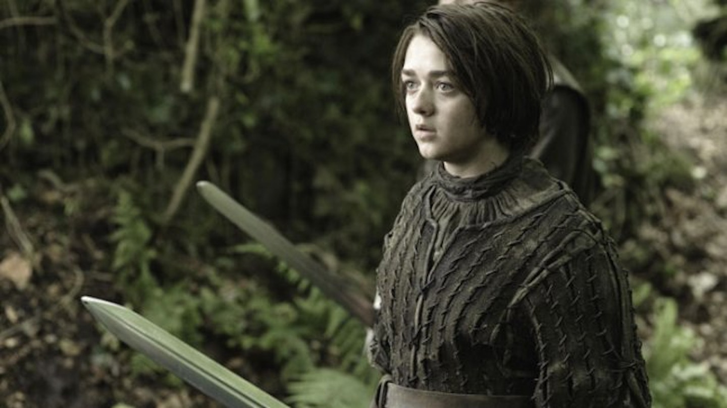 Maisie Williams as Arya Stark