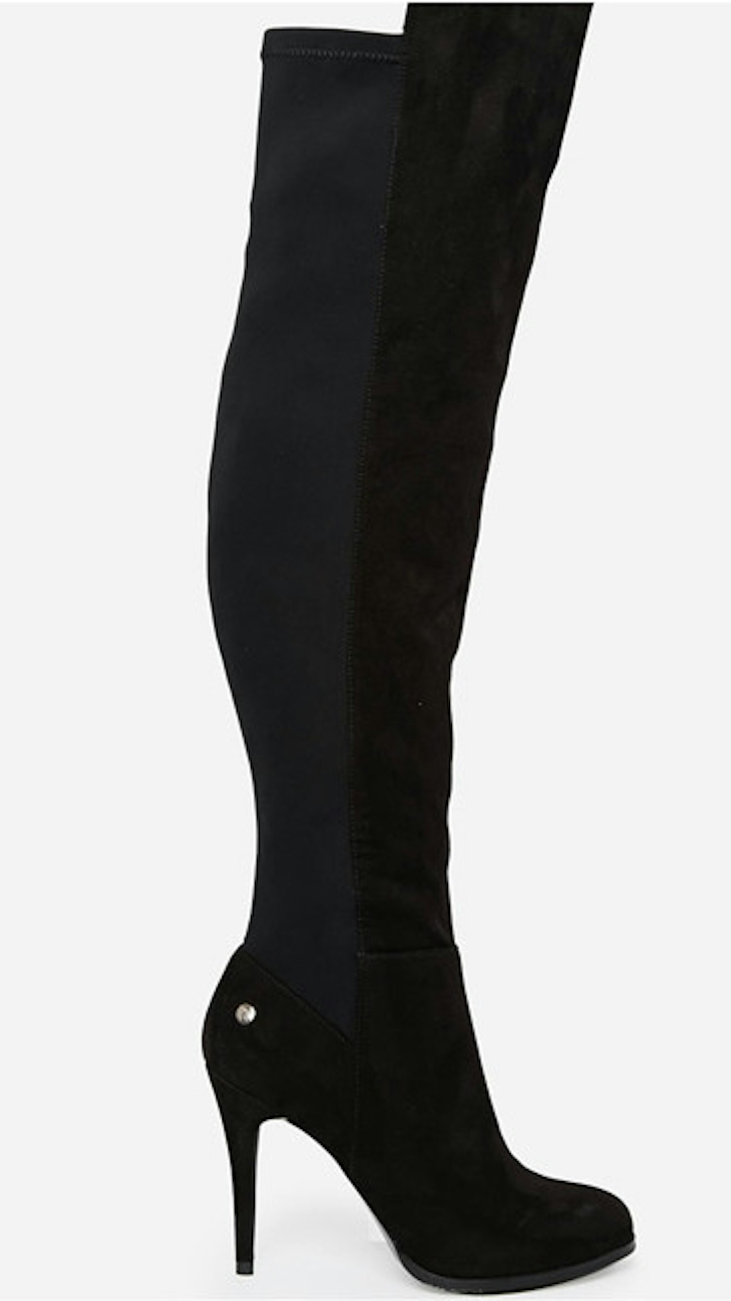 Blink Stretch Heeled Over The Knee Boots &pound;55 ASOS