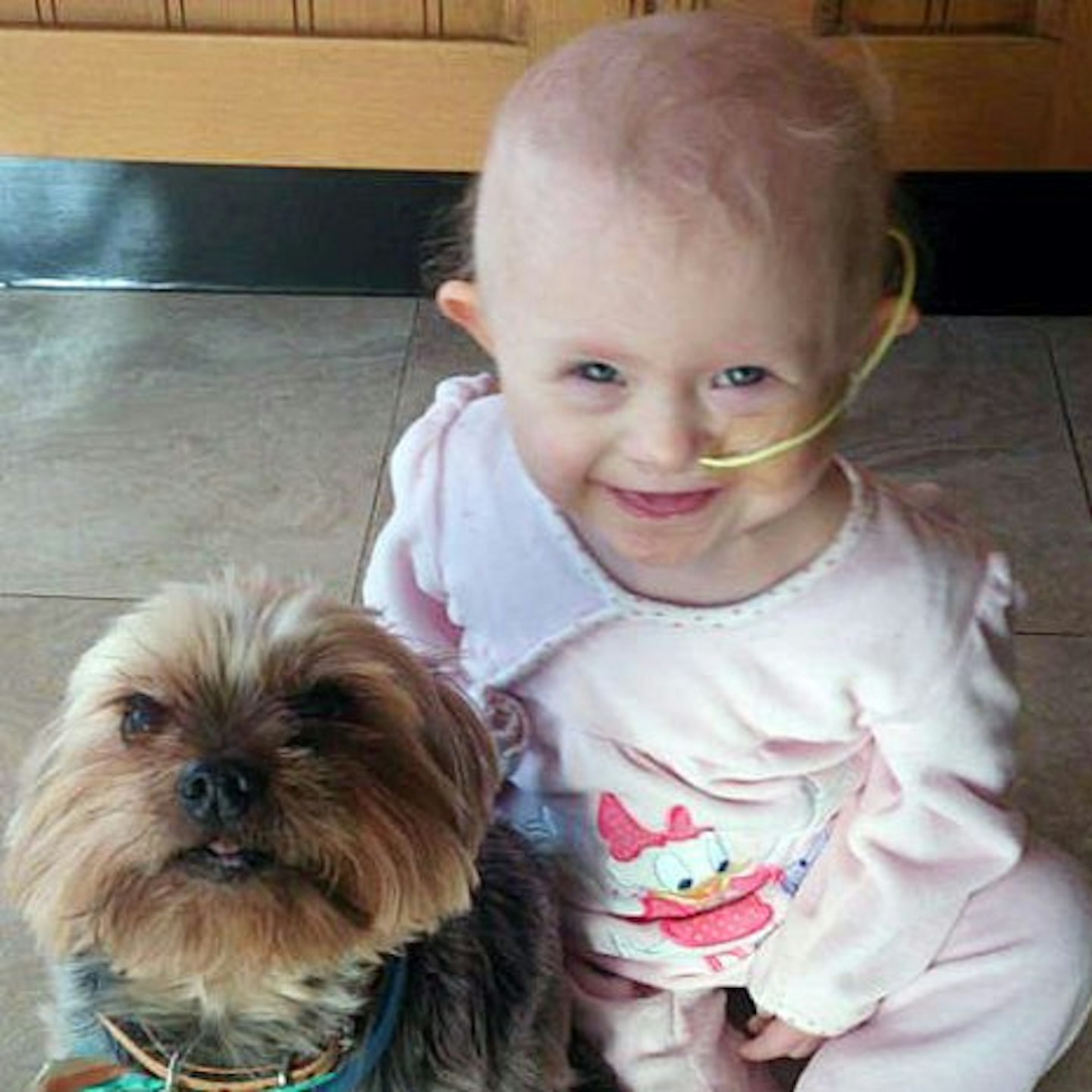 Winnie was diagnosed with cancer at just 2 years old