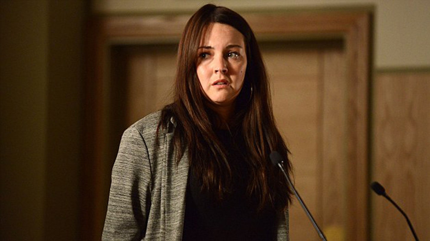 Stacey Branning will be cross-examined during the murder trial.