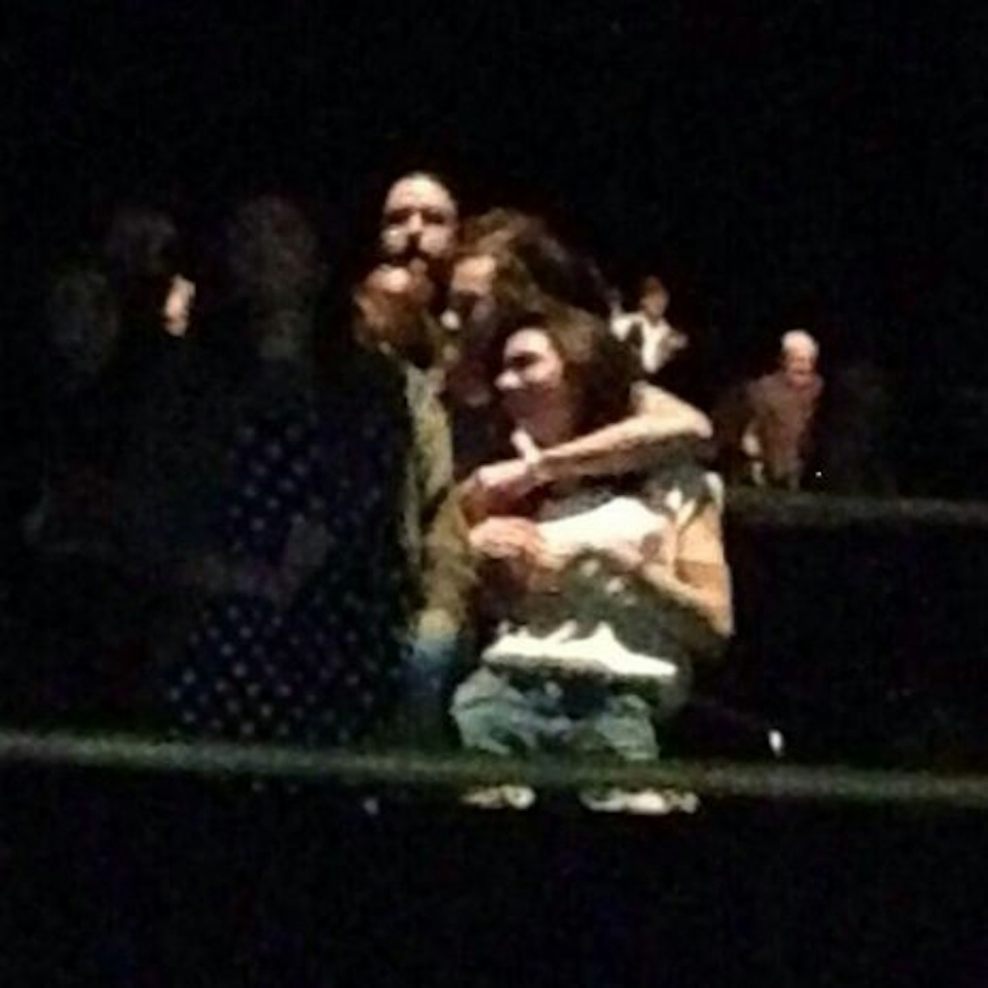 The couple at the Eagles concert last week