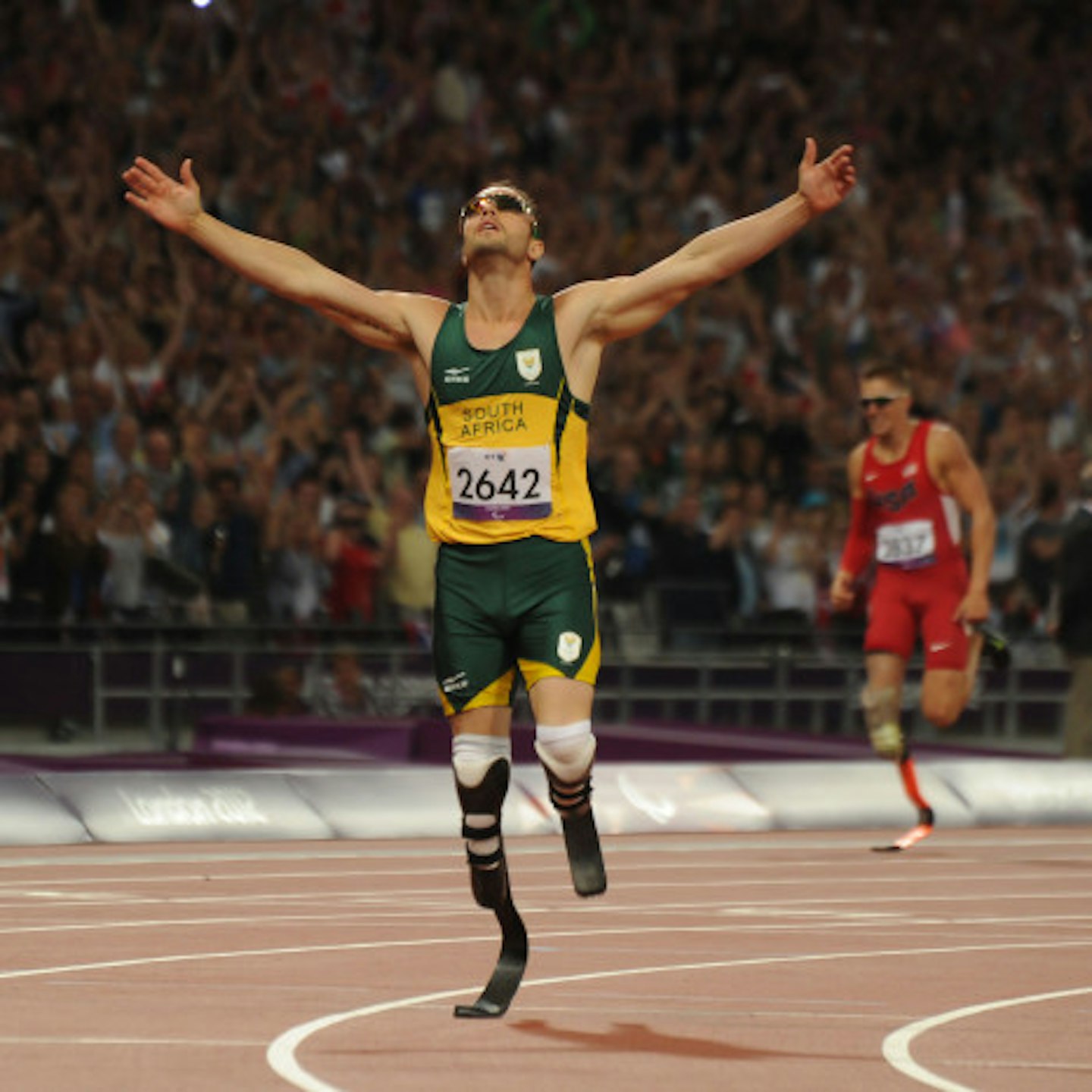 Pistorius winning gold before the tragedy