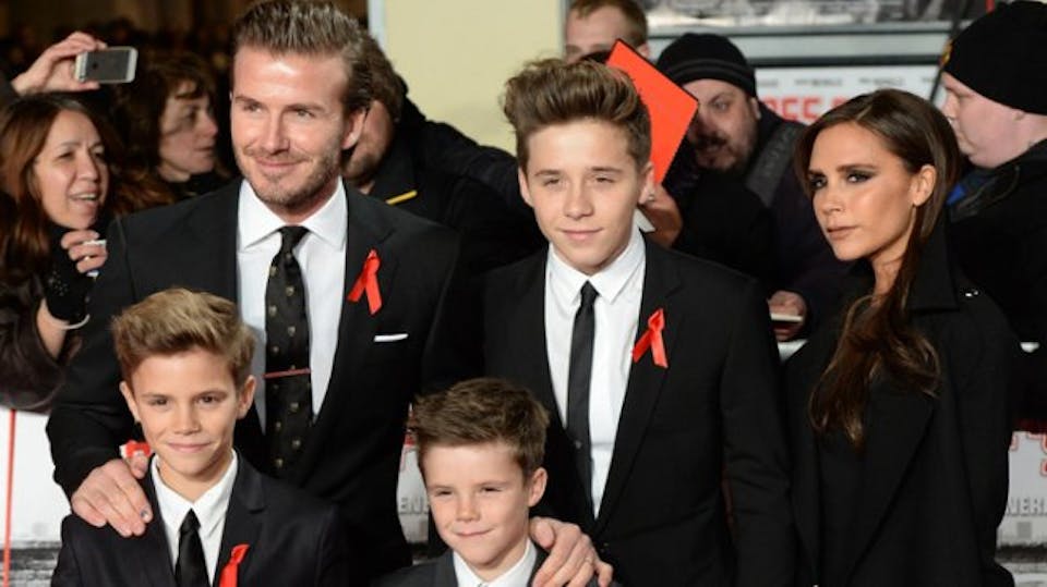 The Beckhams make a rare family appearance on the red carpet | Closer