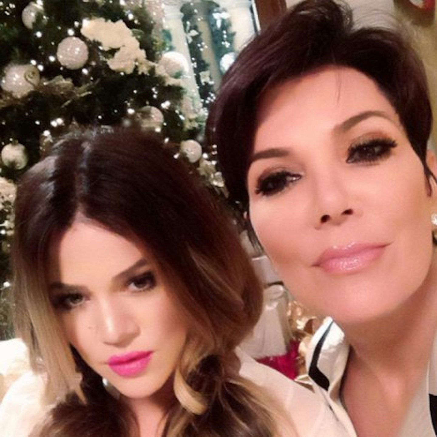 Khloe Kardashian favours the looks of her mother, Kris Jenner