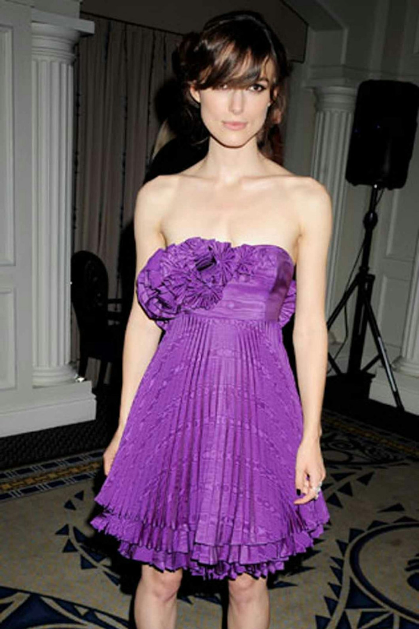 Kiera Knightley style premiere the edge of love erdem dress