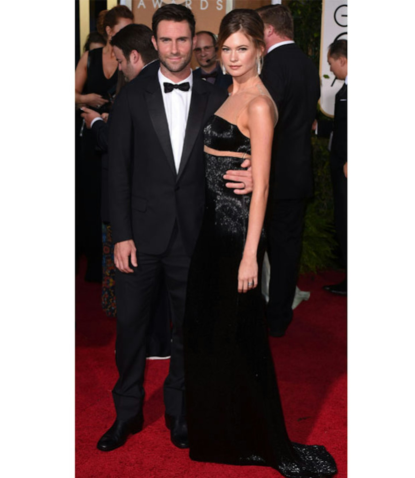 Adam Levine and Behati Prinsloo