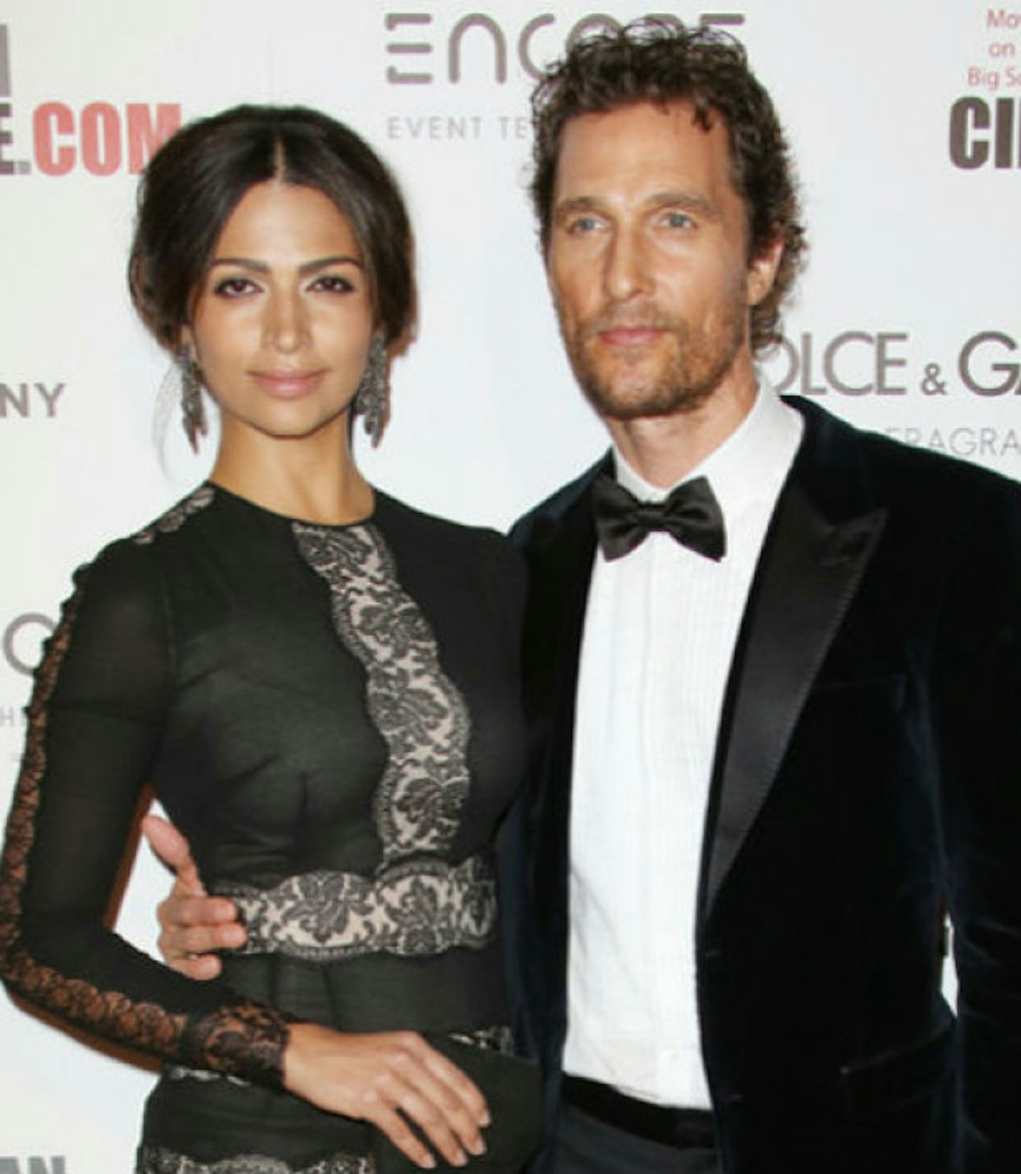Matthew with his wife, Camila Alves, in Cannes.