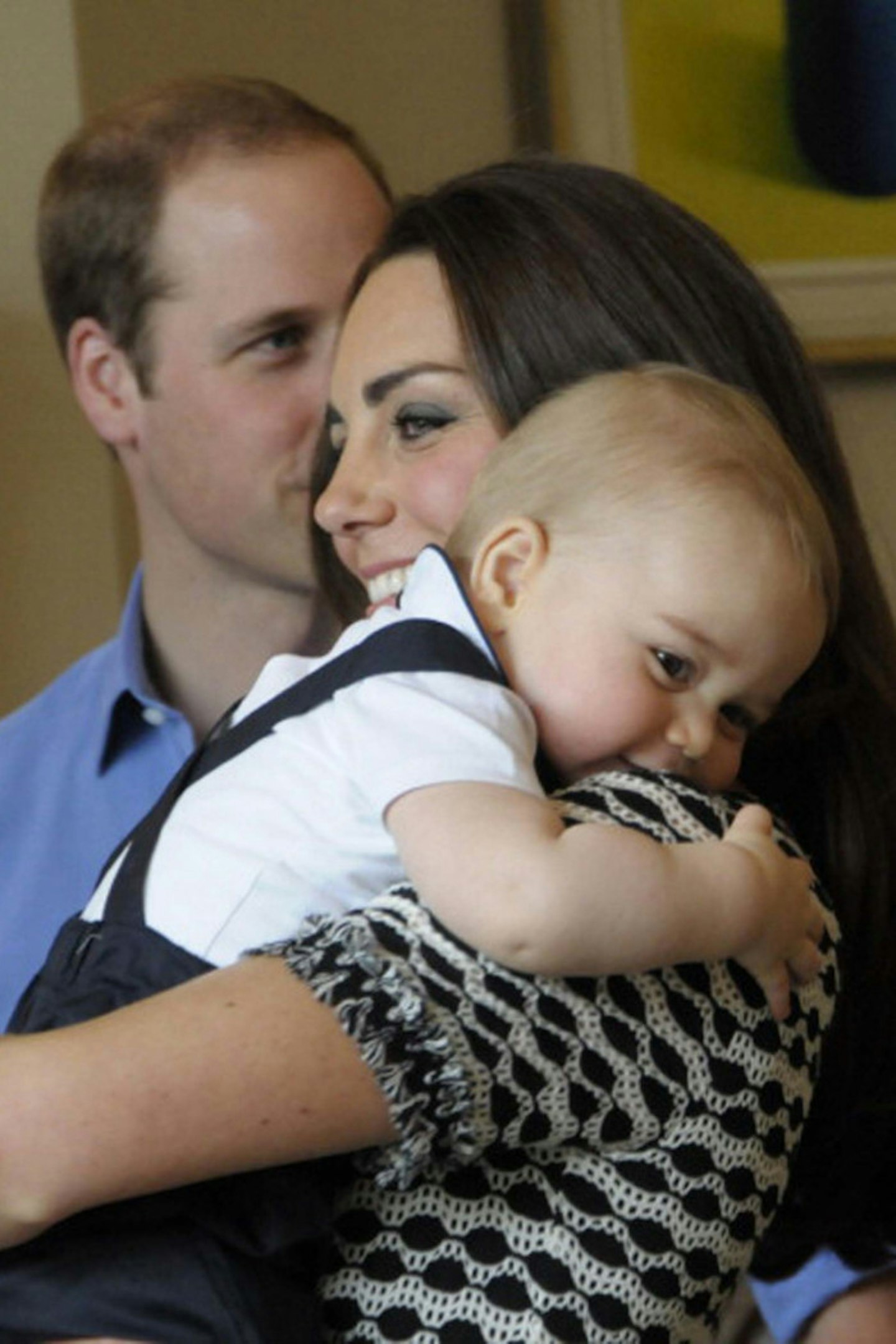 51-50. Cuddles with Prince George in Wellington, New Zealand in April 2014