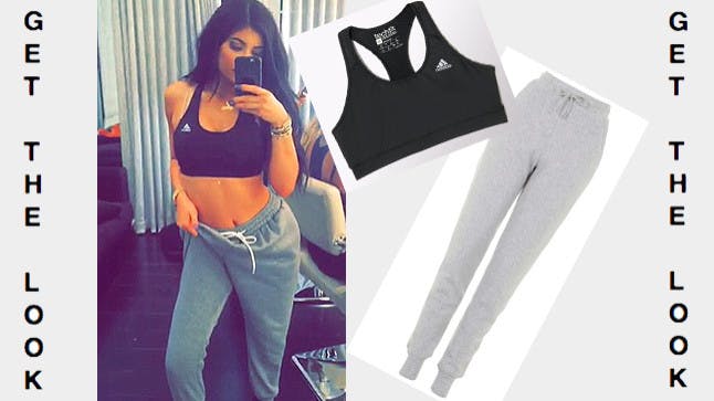 Kylie jenner hot sale sporty outfits