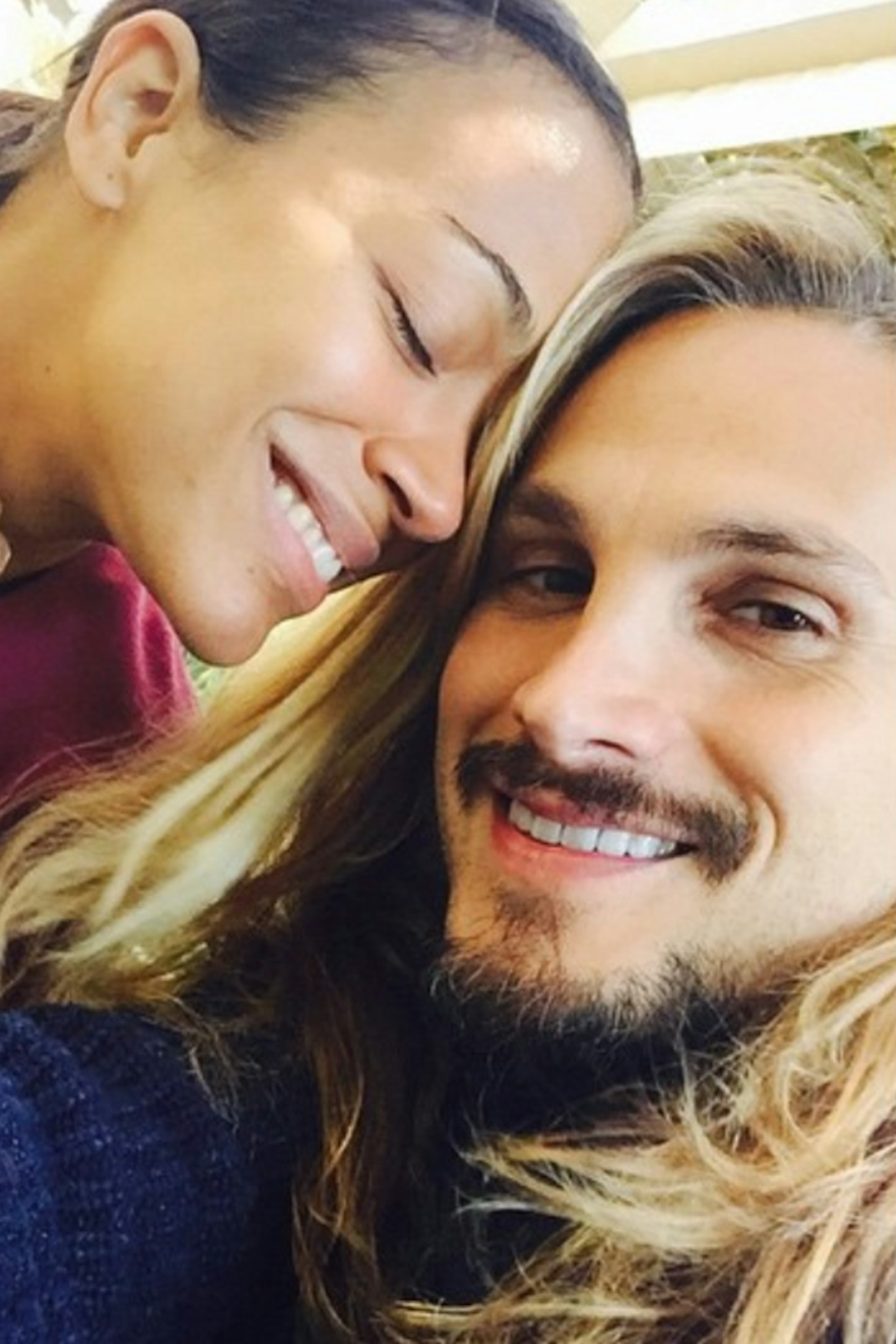 Zoe Saldana and her husband Marco (Instagram)