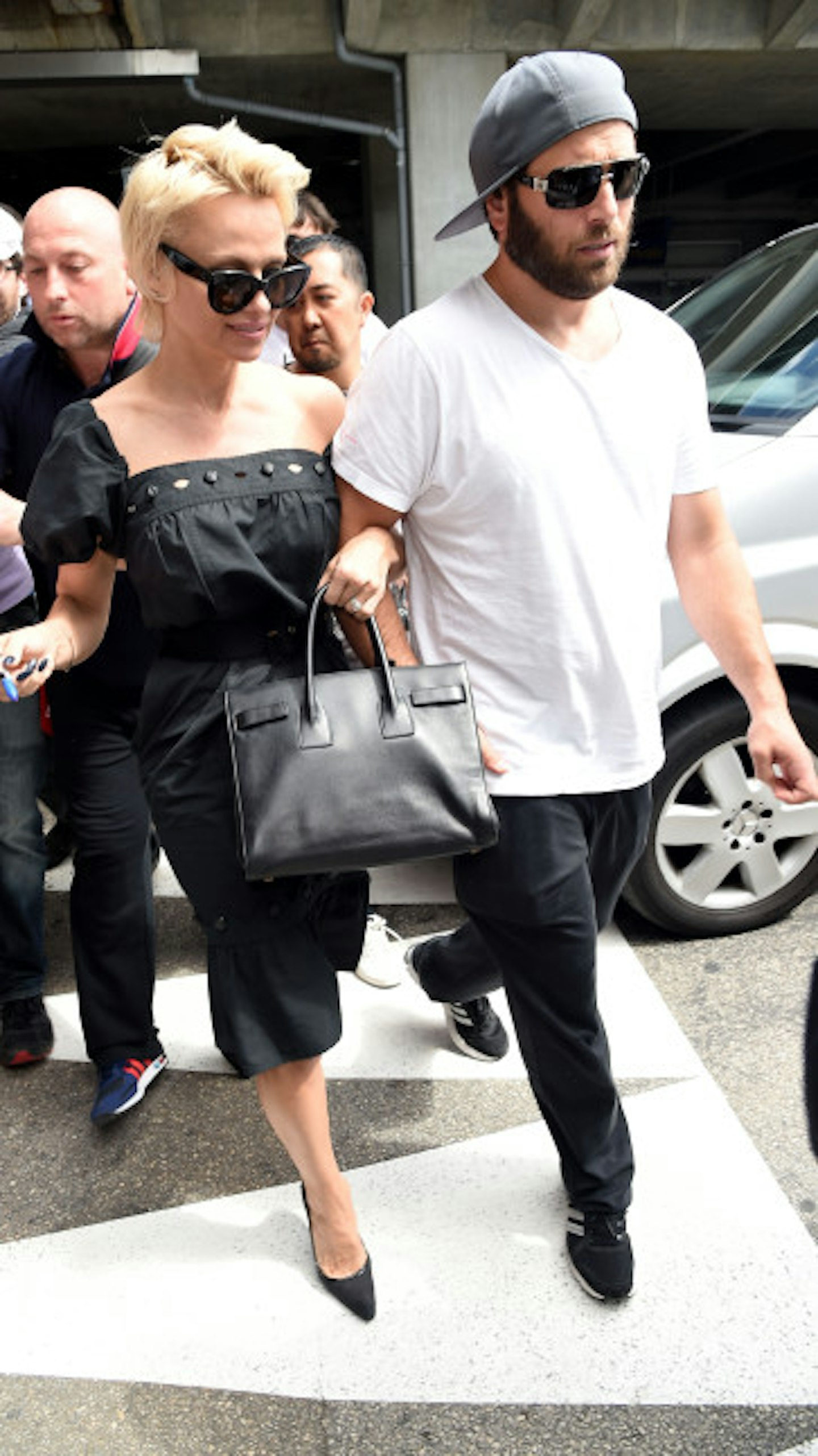 Pam with Rick last year