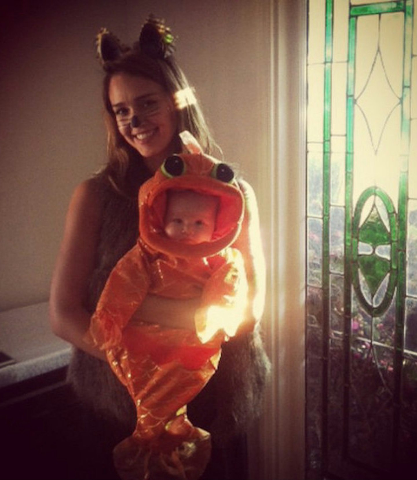 Jessica Alba and daughter Haven