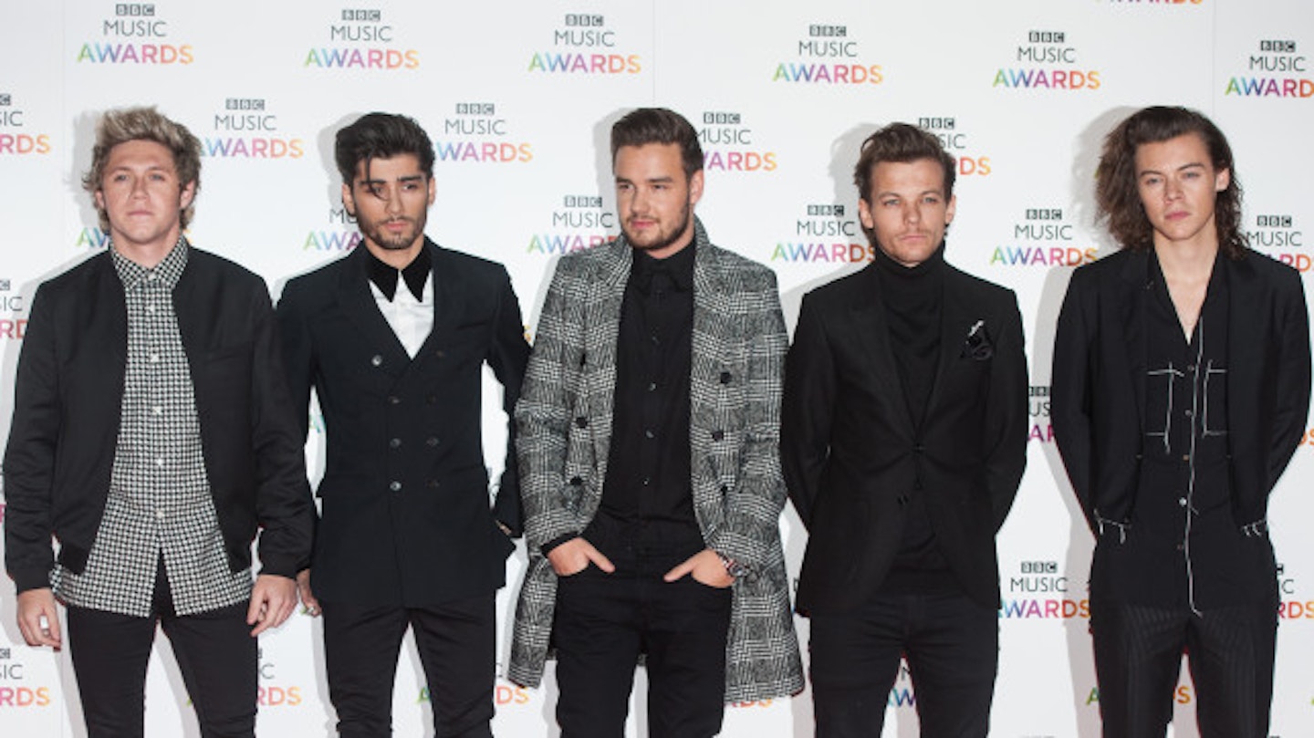 The One D boys were rocked when Zayn (second from left) left the band last week