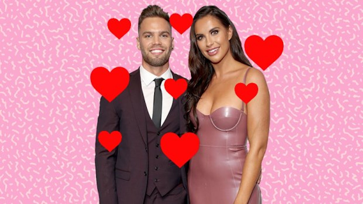 jess love island red dress Jess Redden sizzles in red dress fab for glam holiday nights