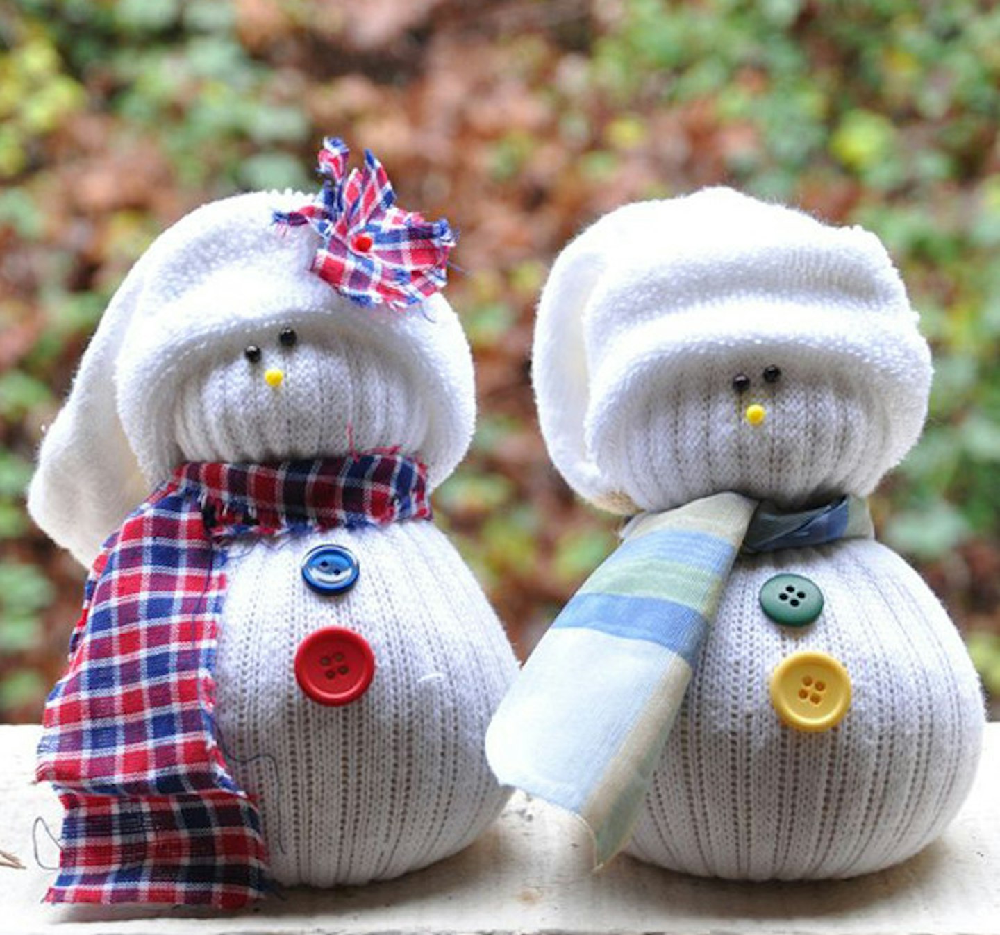 sock snowmen