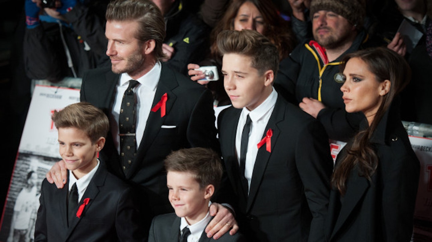 The Beckham brood are the best behaved in Tinseltown