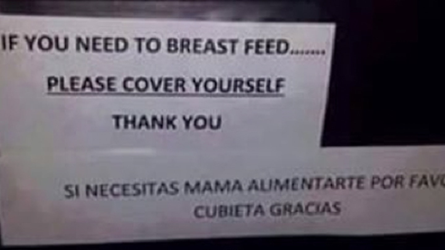 READ: Mothers share brilliant reactions to ‘Cover Yourself While Breastfeeding’ sign