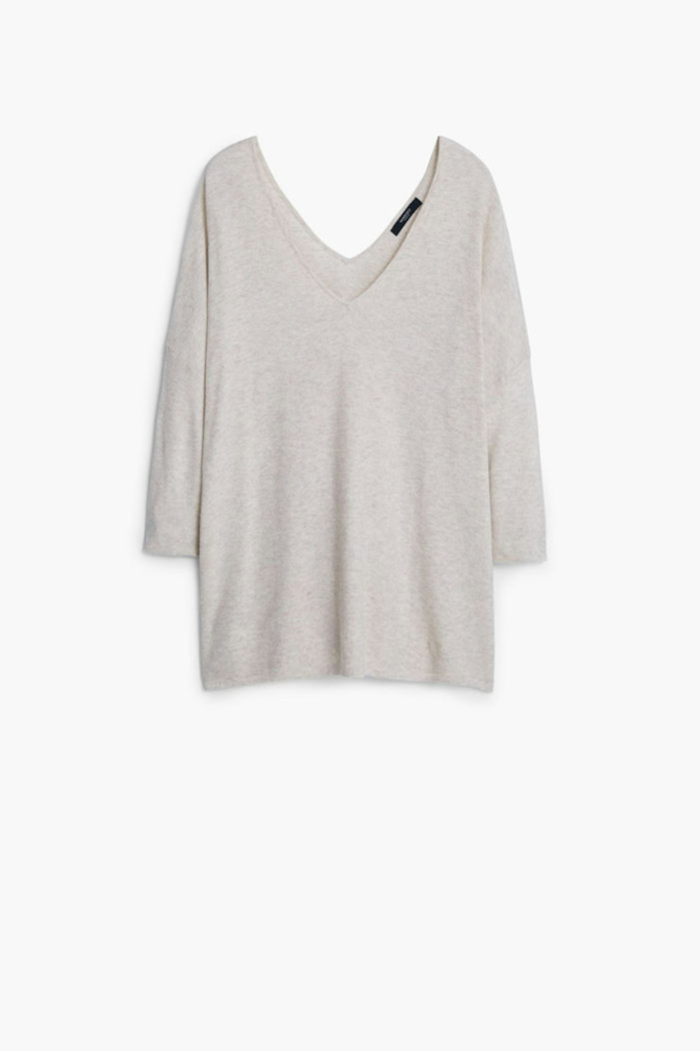 Fine-Knit Cotton Sweater