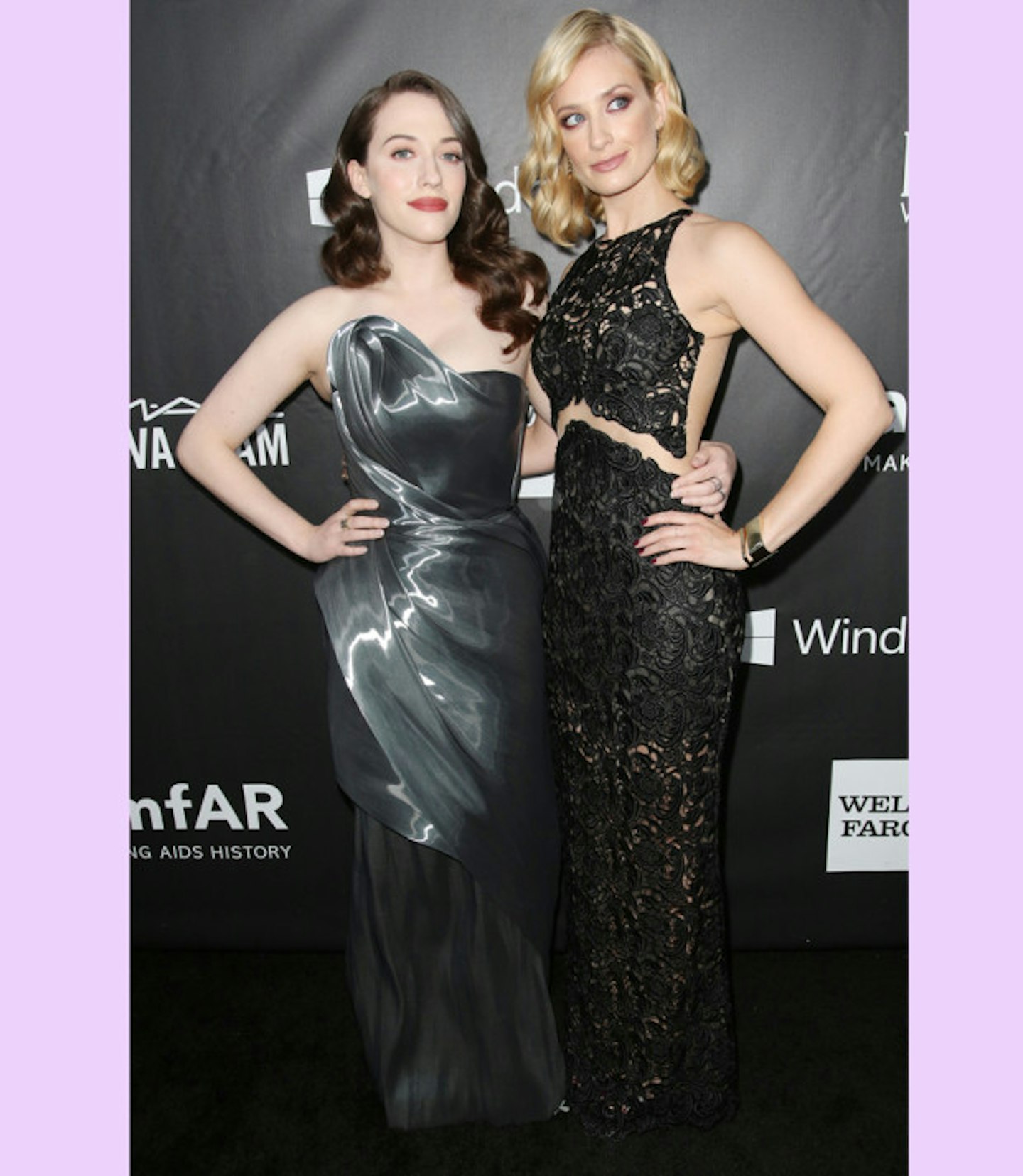 Kat Dennings and Beth Behrs