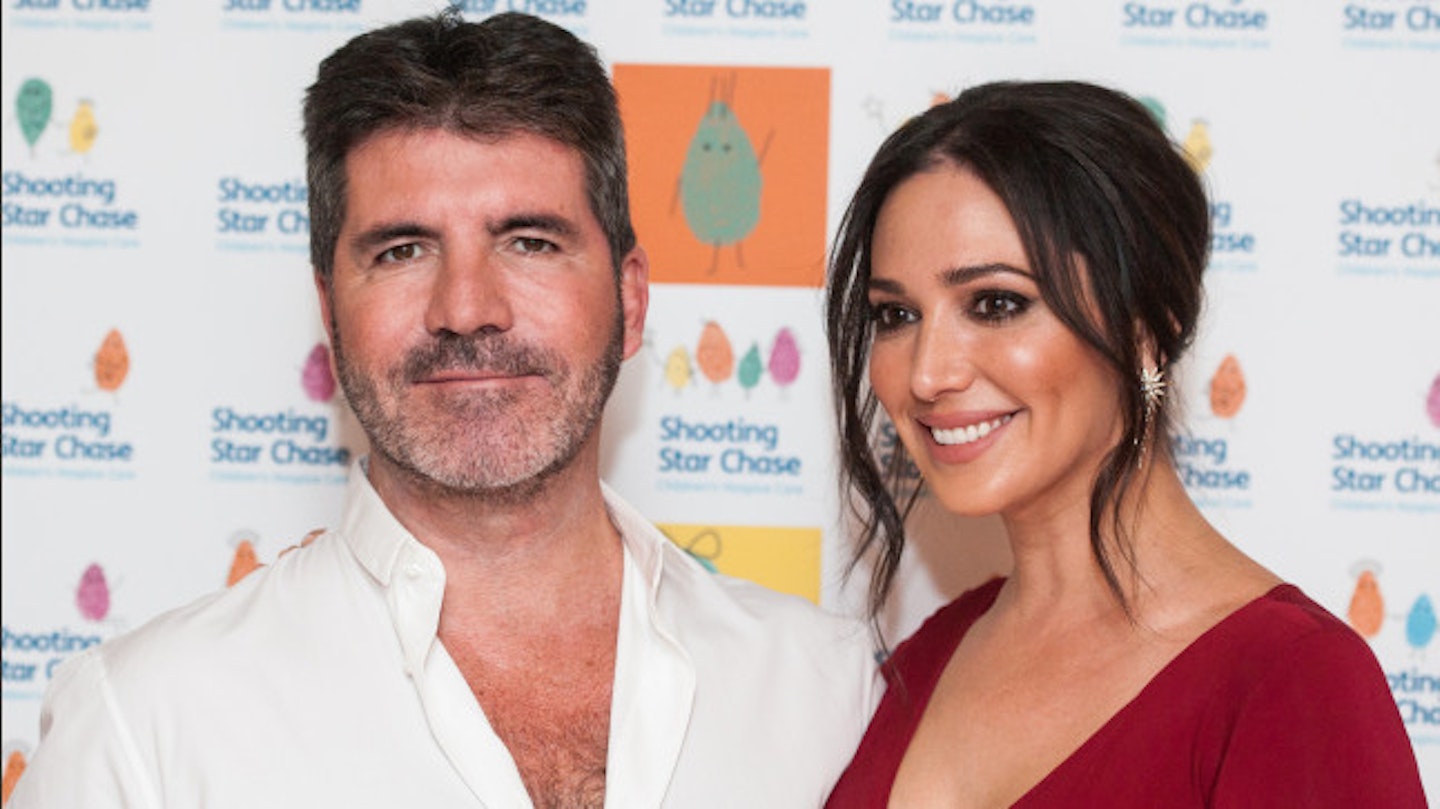 Simon with partner Lauren Silverman