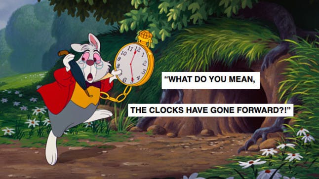 How we all reacted to the clocks going forward as told through GIFS