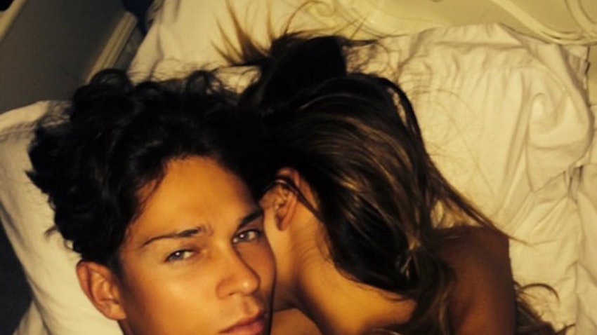 Sam Faiers posts naked cuddling snap of her and Joey Essex, because they're  still definitely together | Celebrity | Heat