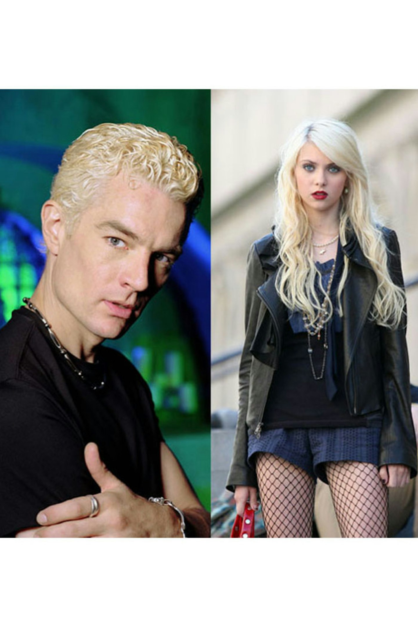 Little J and Spike from Buffy