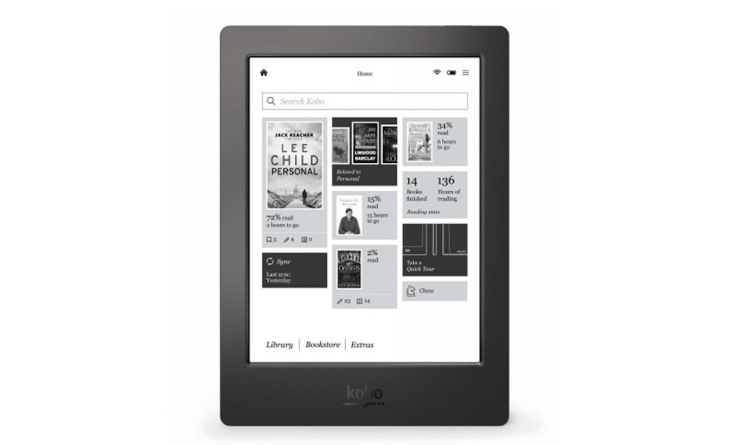 Kobo Aura H2O Reader, available at WHSmith