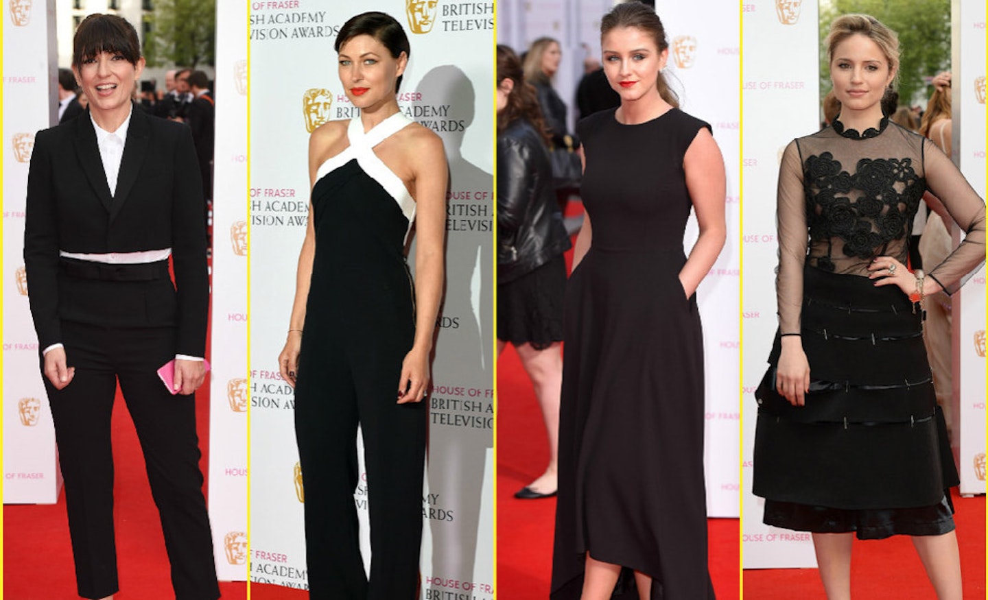 Davina [Rex], Emma [Getty], Brooke [Rex] and Dianna [Rex]