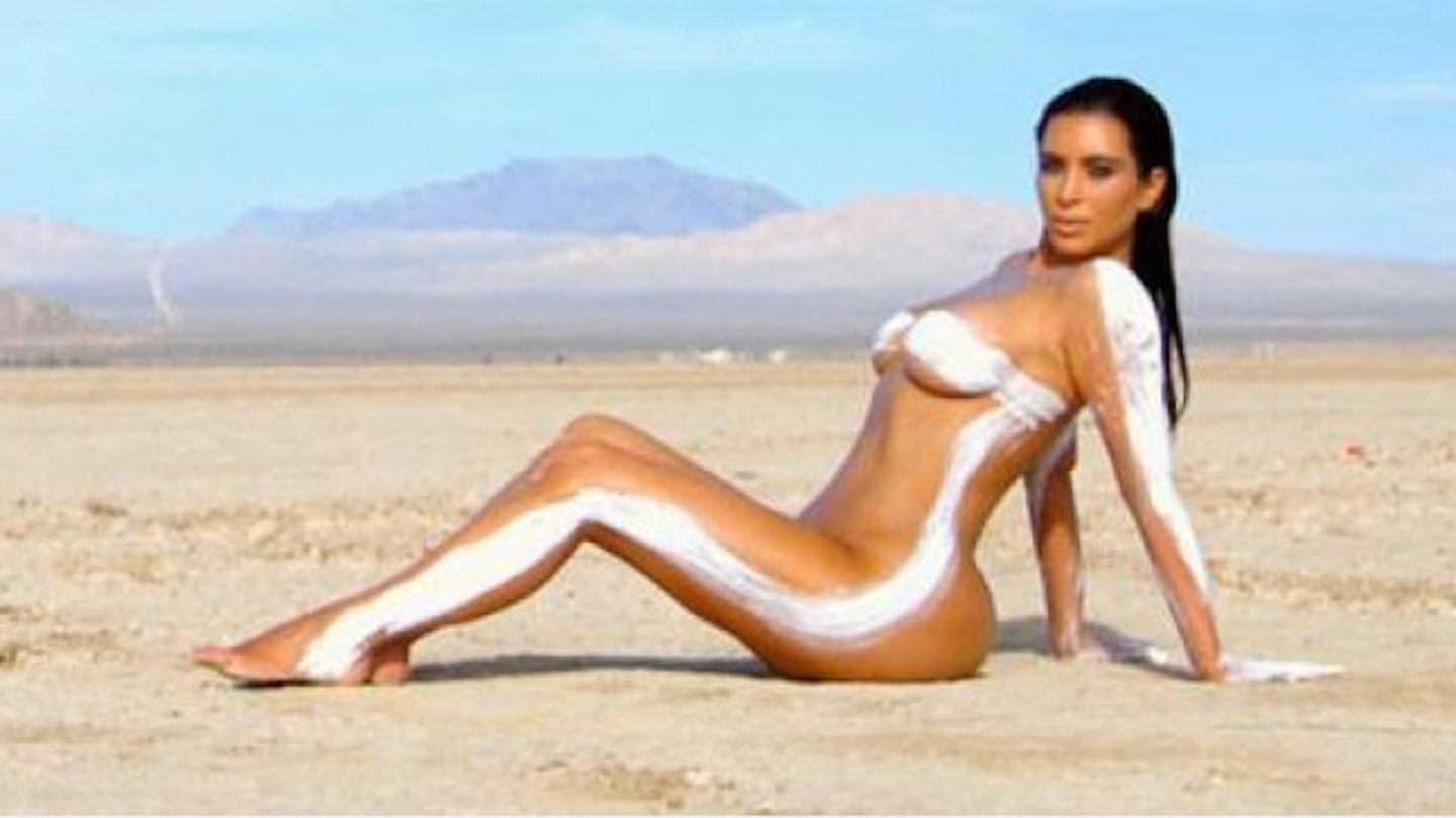 Kylie is not happy about Kim's desert photo shoot