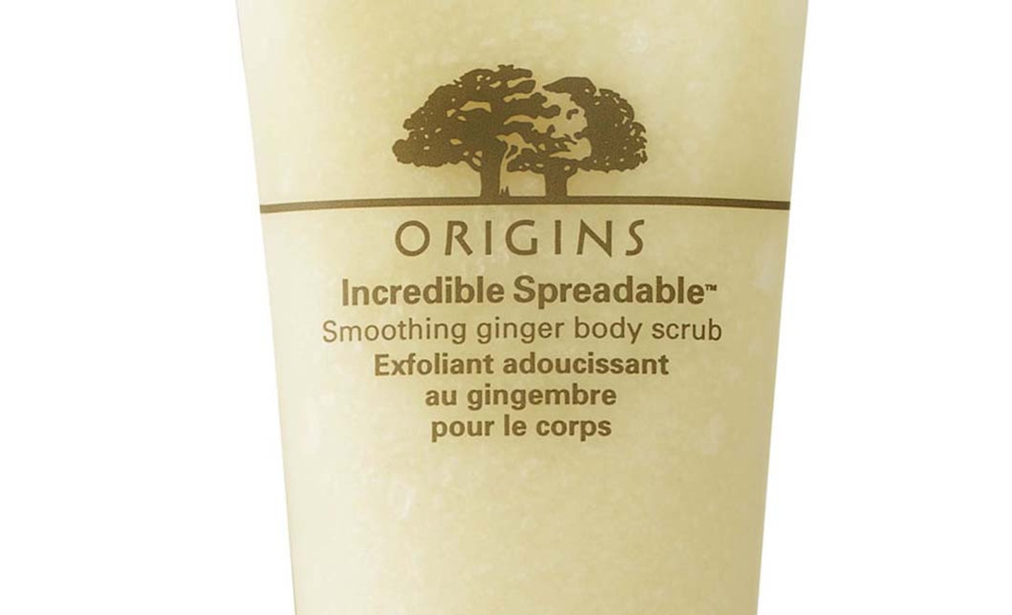 6. Origins Incredible Spreadable Scrub Ginger Body Smoother