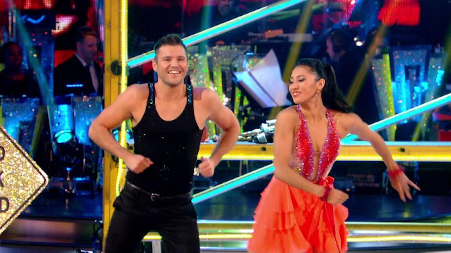 Judges told Mark he was 'over excited' during his Strictly debut