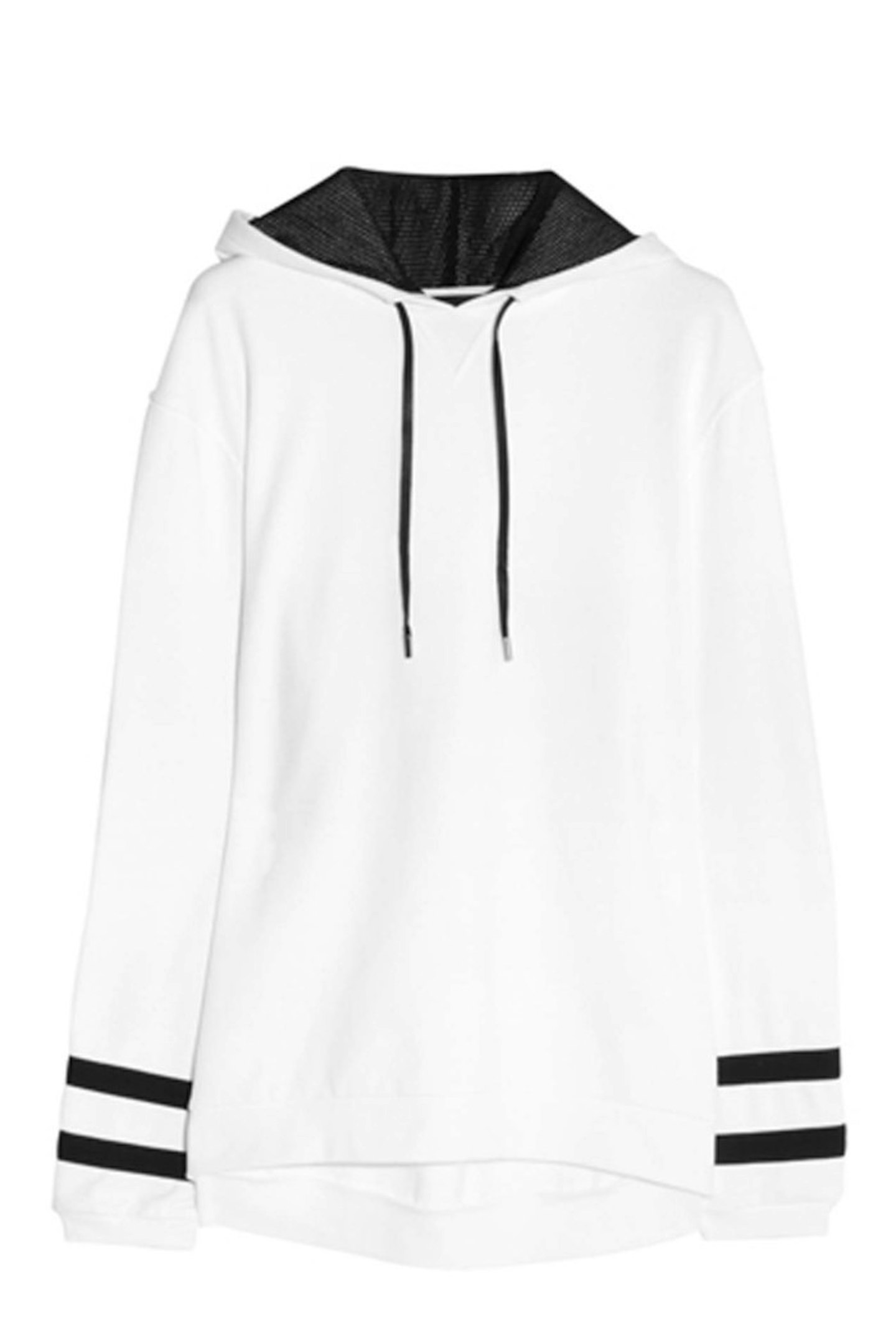 43. hooded sweatshirt, £160, Karl Lagerfeld at Net-A-Porter