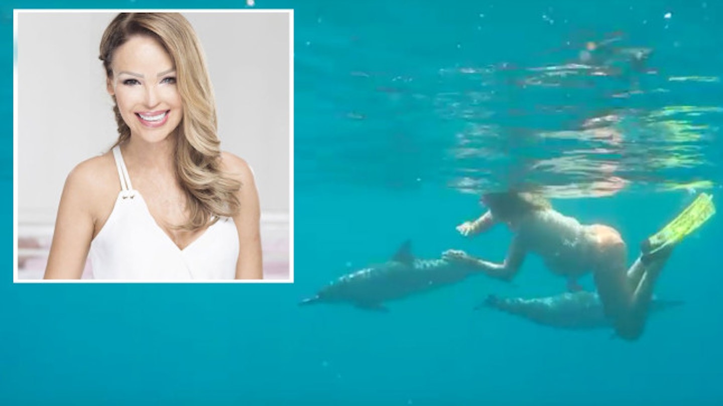 Katie Piper meets pregnant woman who wants to give birth in the sea - with a dolphin as her midwife!