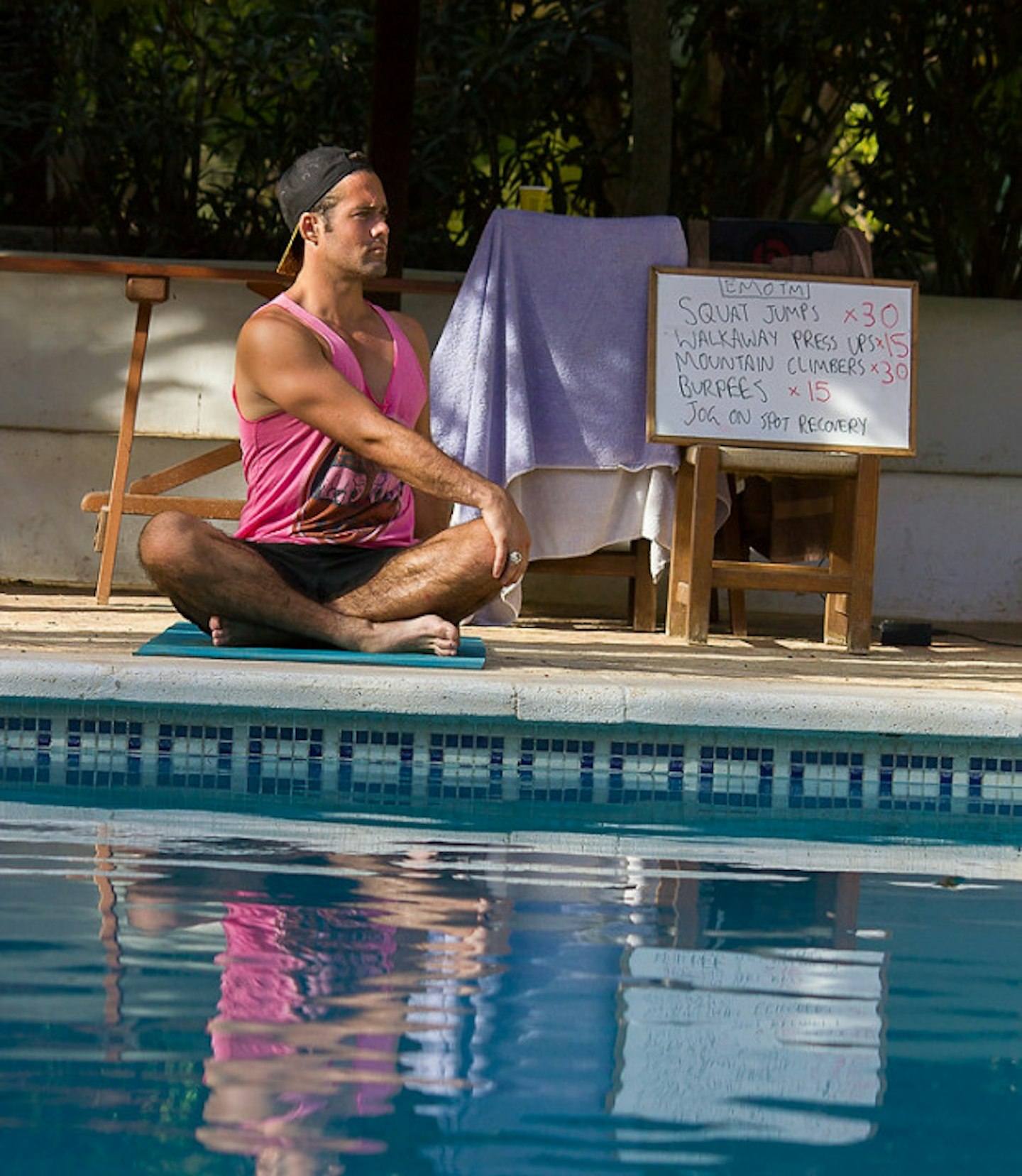 spencer-matthews-pool-yoga-picture